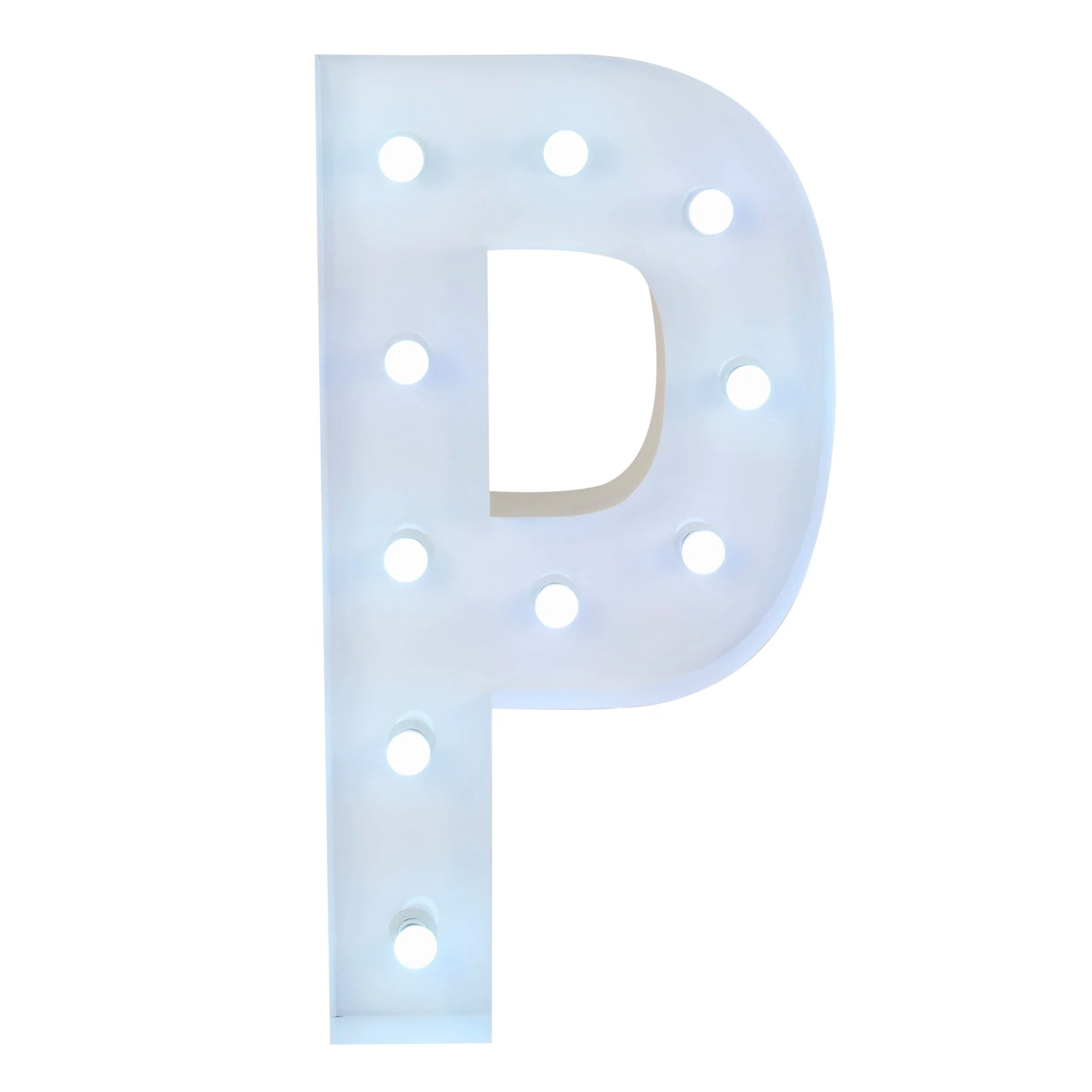 Large 4ft Tall LED Marquee Letter - P - Image 4