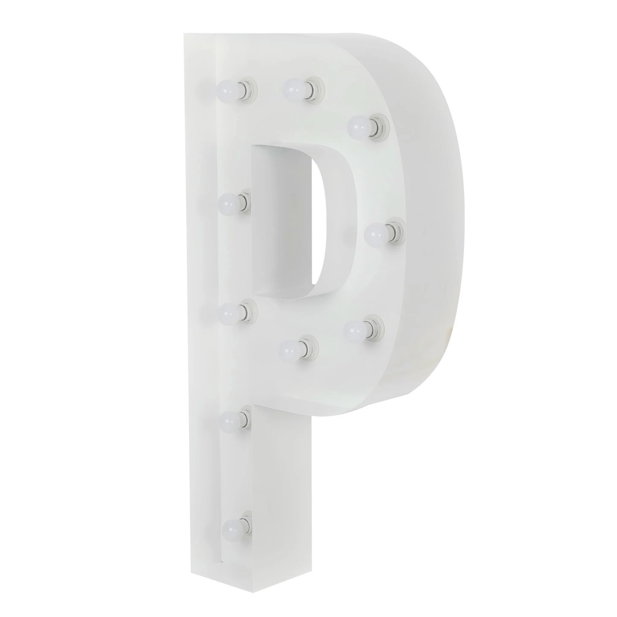 Large 4ft Tall LED Marquee Letter - P - Image 5