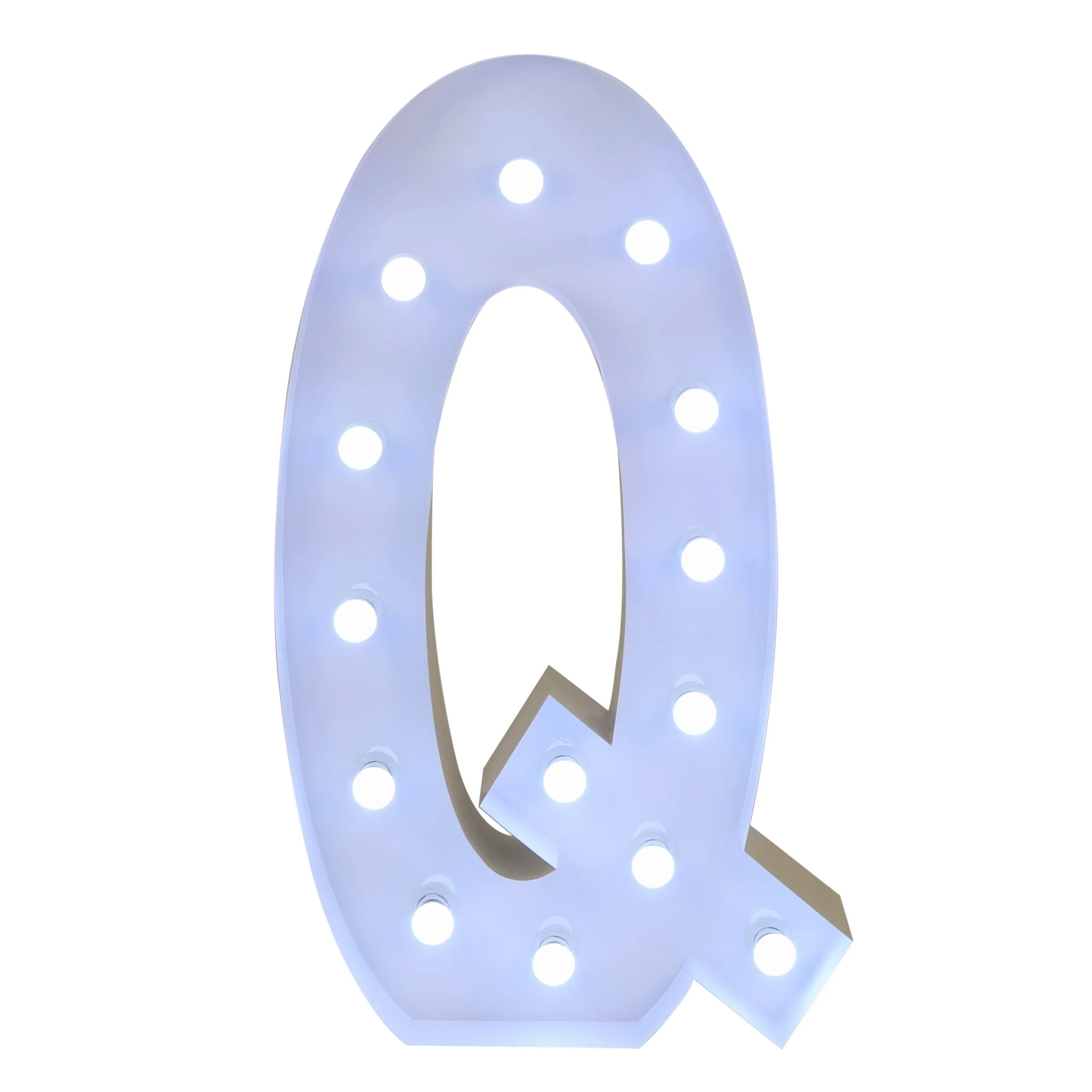 Large 4ft Tall LED Marquee Letter - Q - Image 2