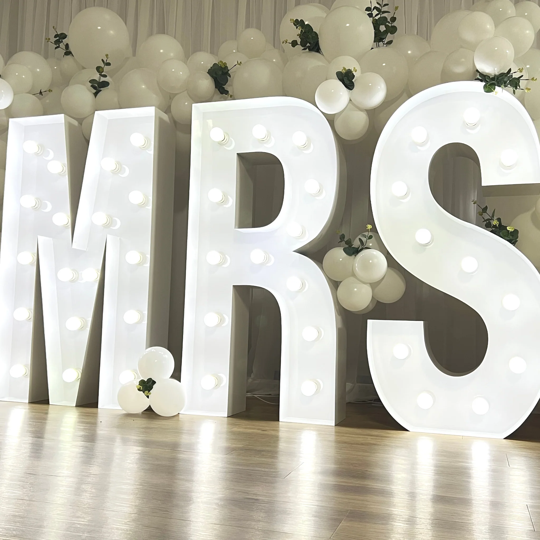 Large 4ft Tall LED Marquee Letter - S - Image 6
