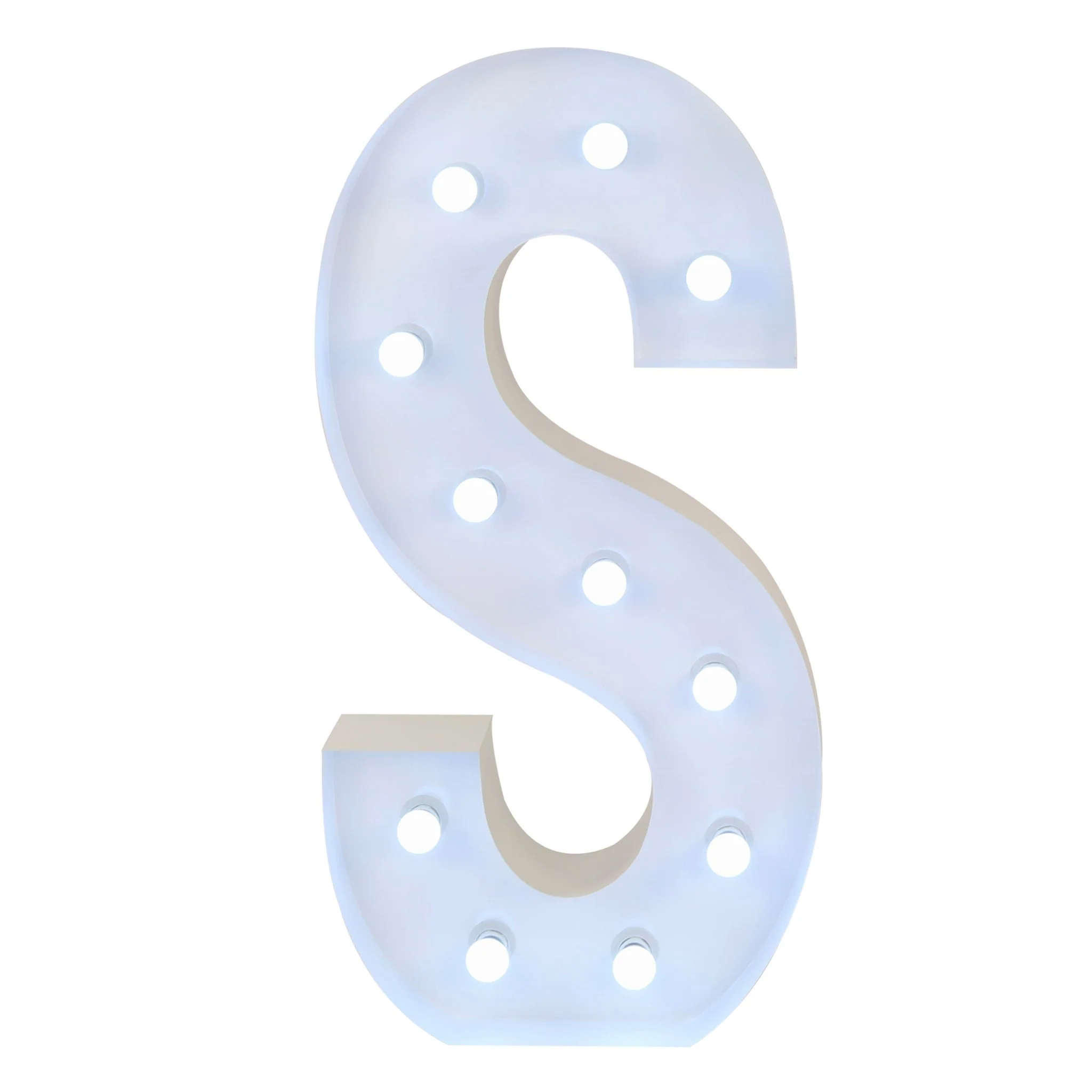 Large 4ft Tall LED Marquee Letter - S - Image 7