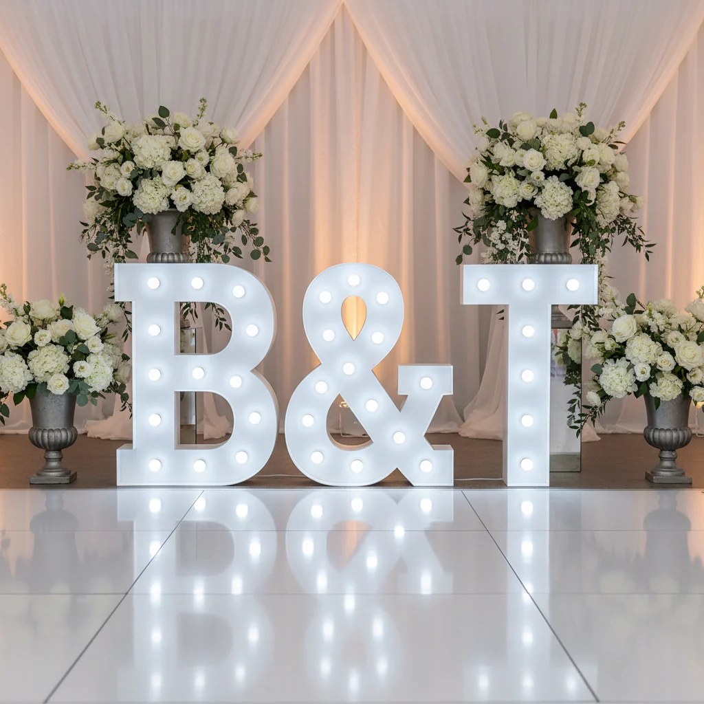 Large 4ft Tall LED Marquee Letter - T - Image 11