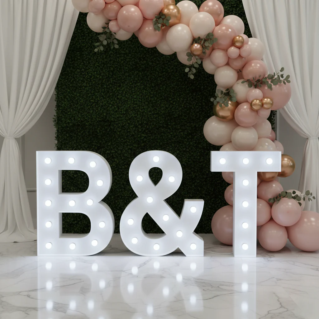Large 4ft Tall LED Marquee Letter - T - Image 12