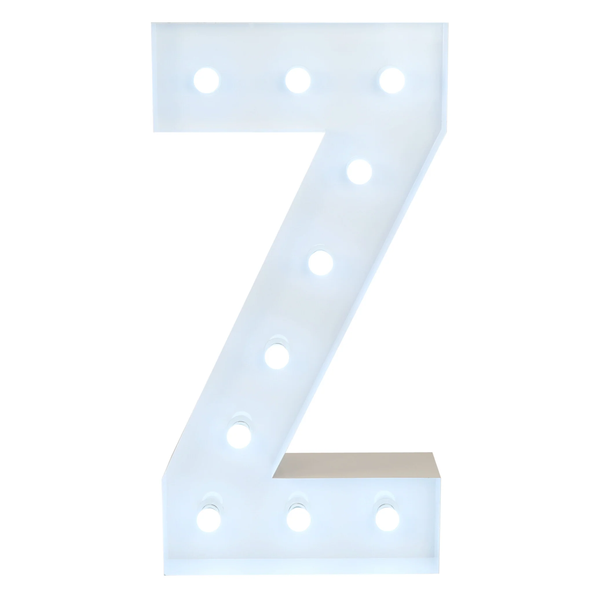 Large 4ft Tall LED Marquee Letter - Z - Image 2