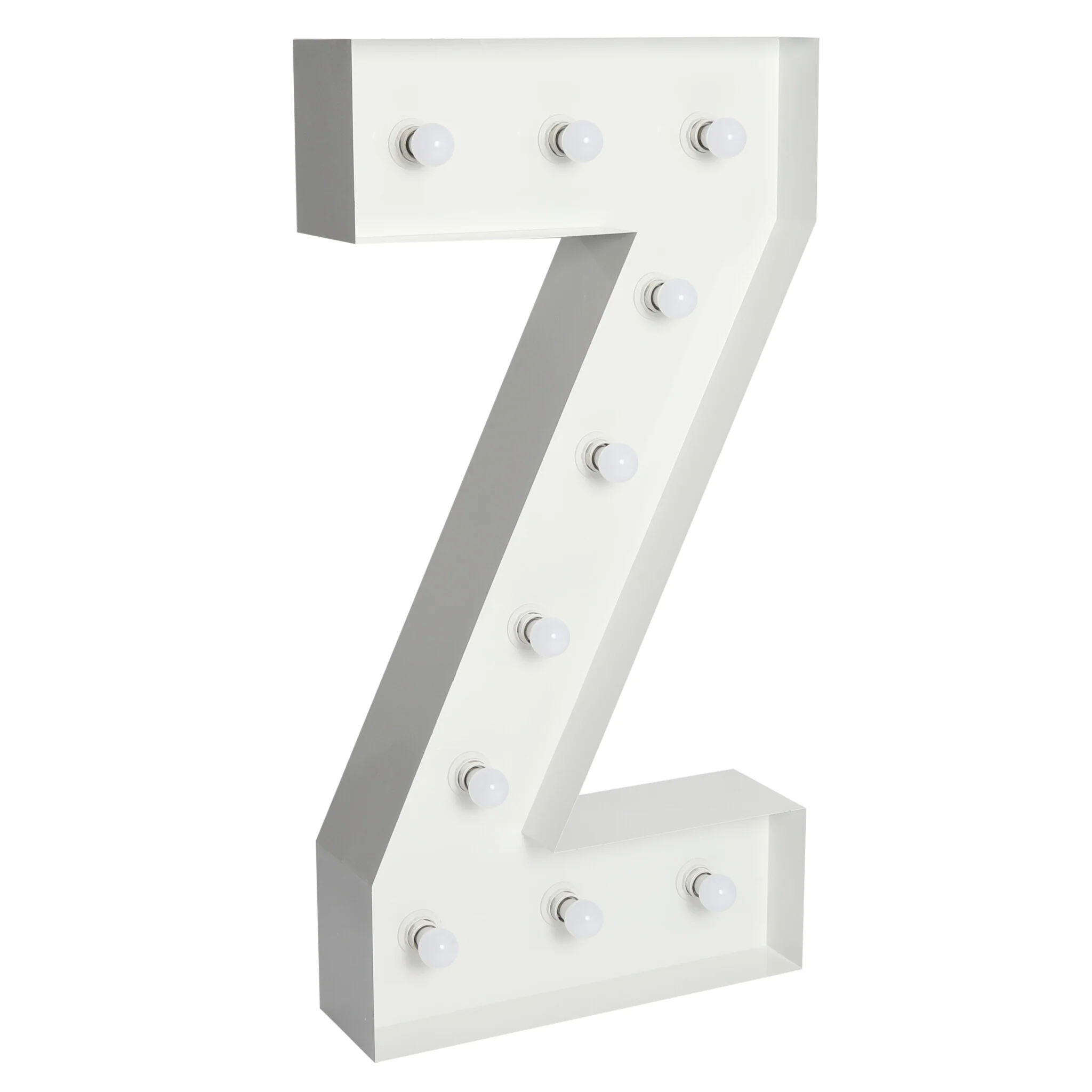Large 4ft Tall LED Marquee Letter - Z - Image 3