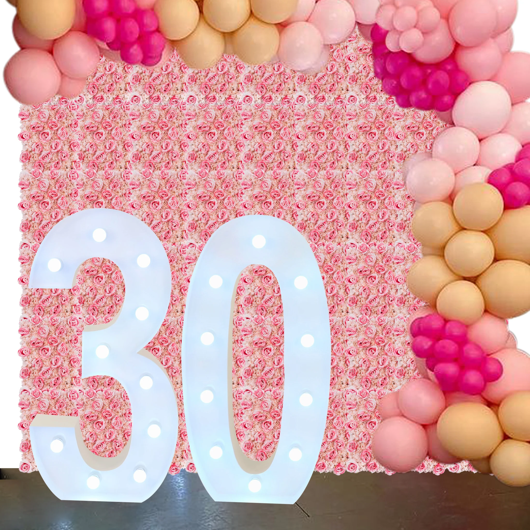 Large 4ft Tall LED Marquee Number - 0 - Image 2