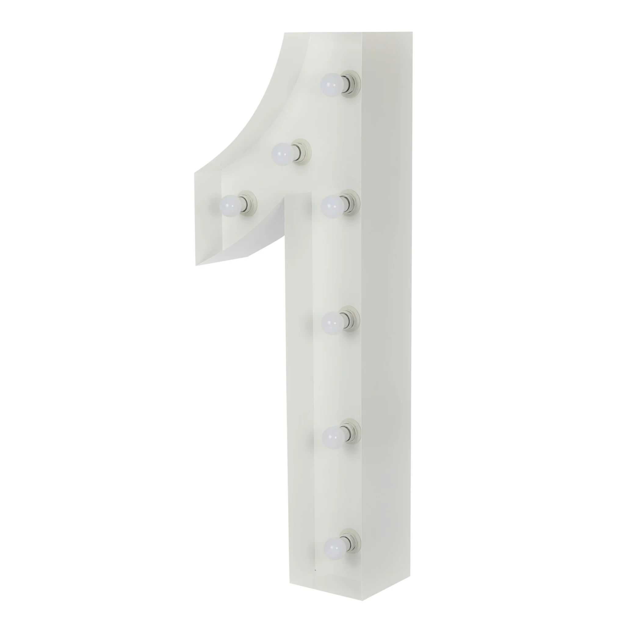 Large 4ft Tall LED Marquee Number - 1 - Image 6