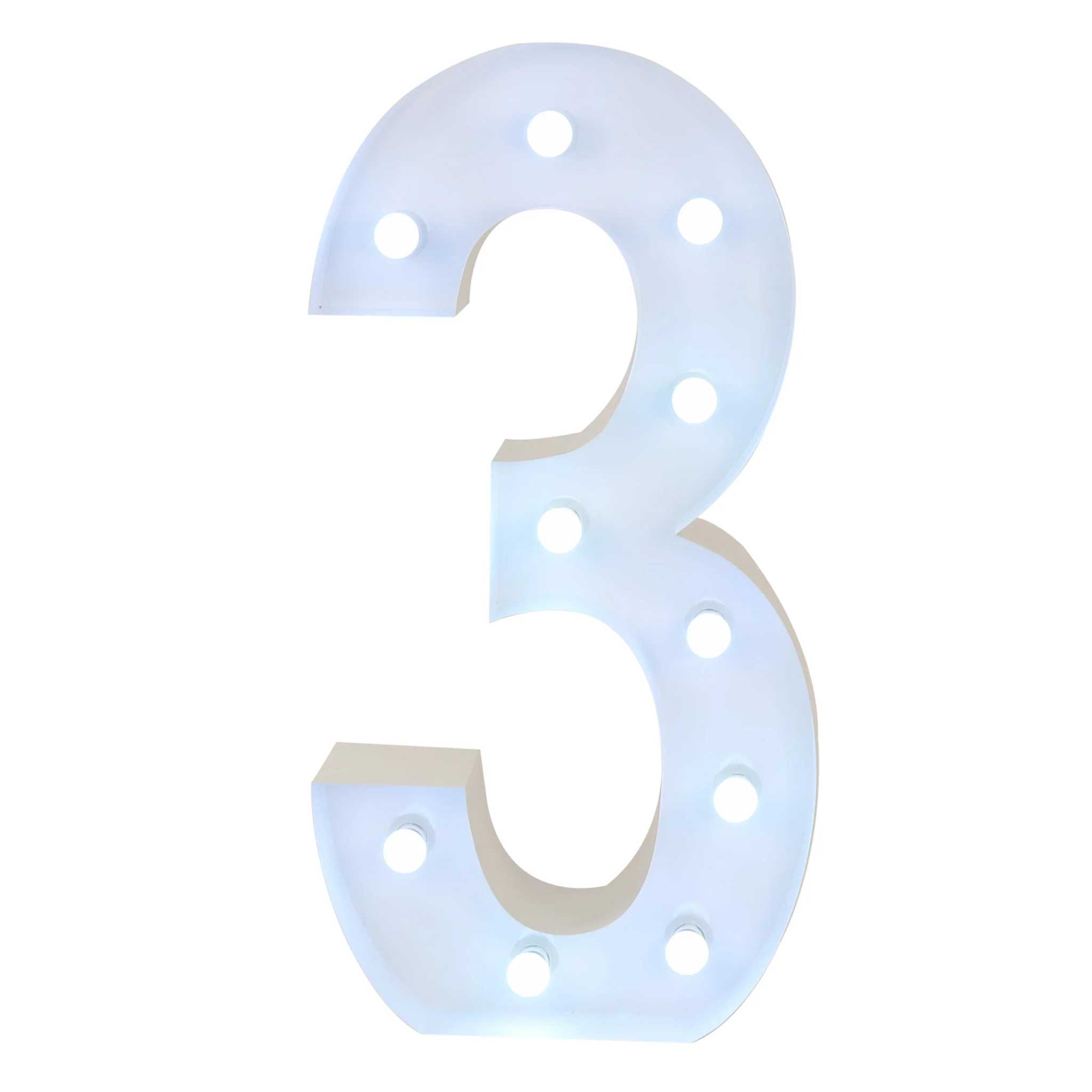 Large 4ft Tall LED Marquee Number - 3 - Image 3