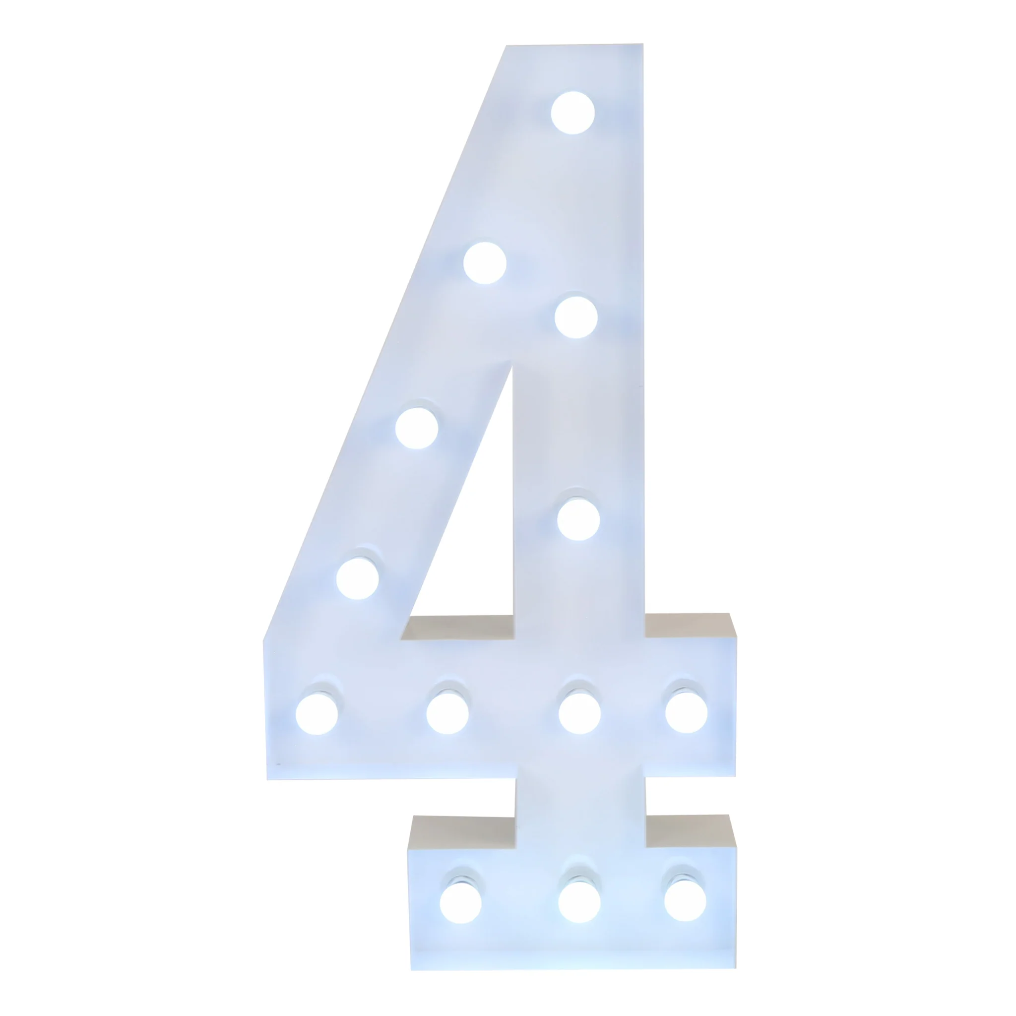 Large 4ft Tall LED Marquee Number - 4 - Image 3
