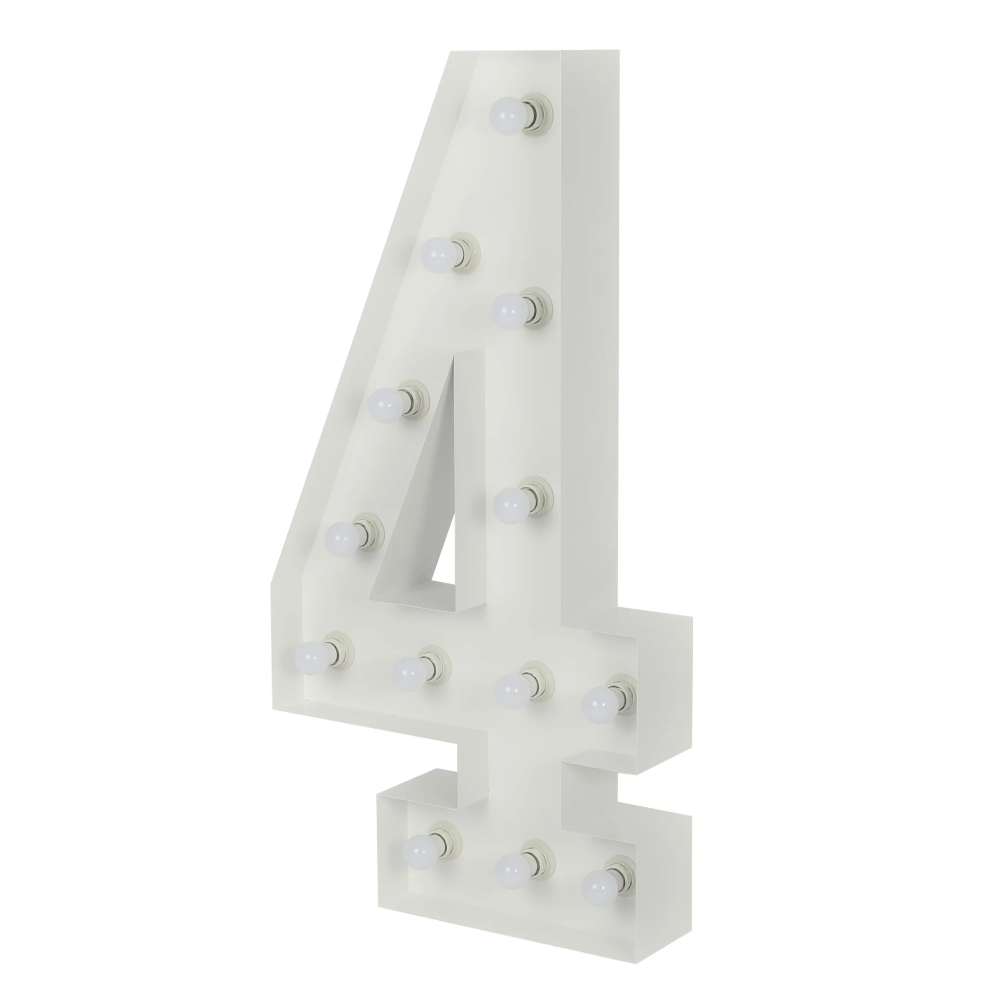 Large 4ft Tall LED Marquee Number - 4 - Image 4