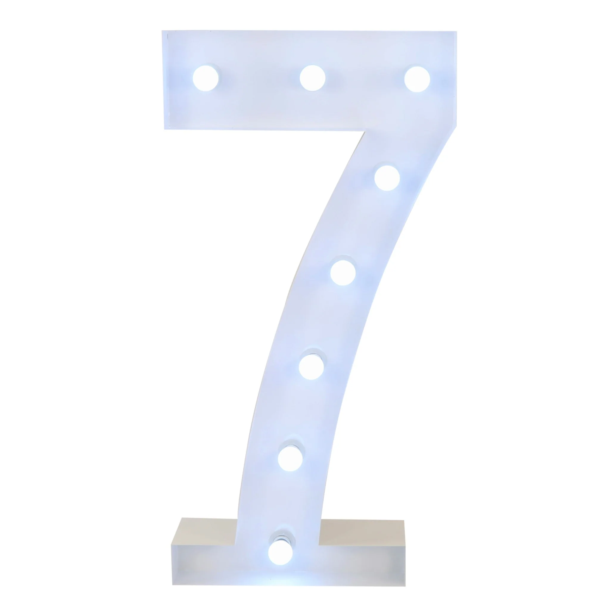 Large 4ft Tall LED Marquee Number - 7 - Image 3
