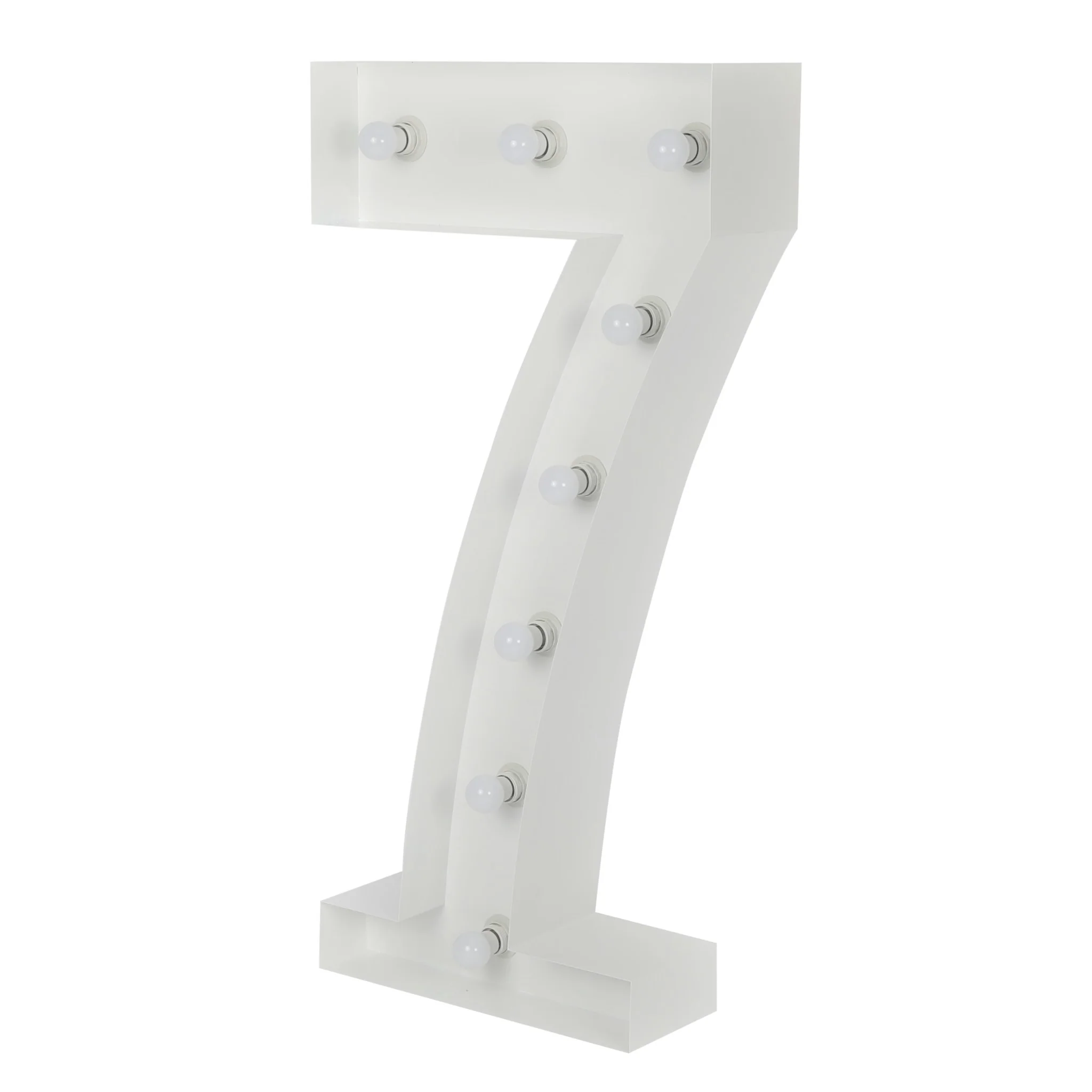 Large 4ft Tall LED Marquee Number - 7 - Image 4