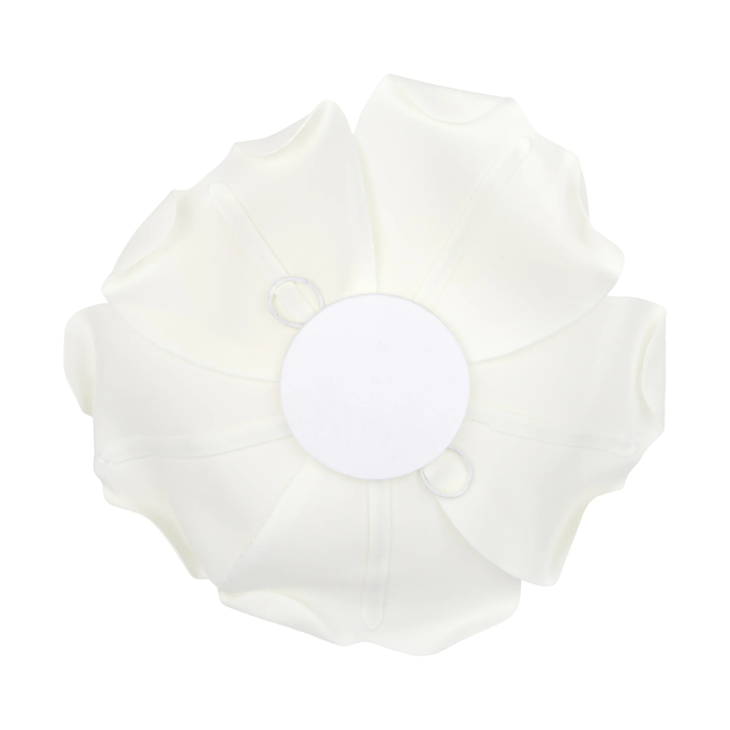 Large Foam Rose Wall  Decor 30 cm - Ivory - Image 2