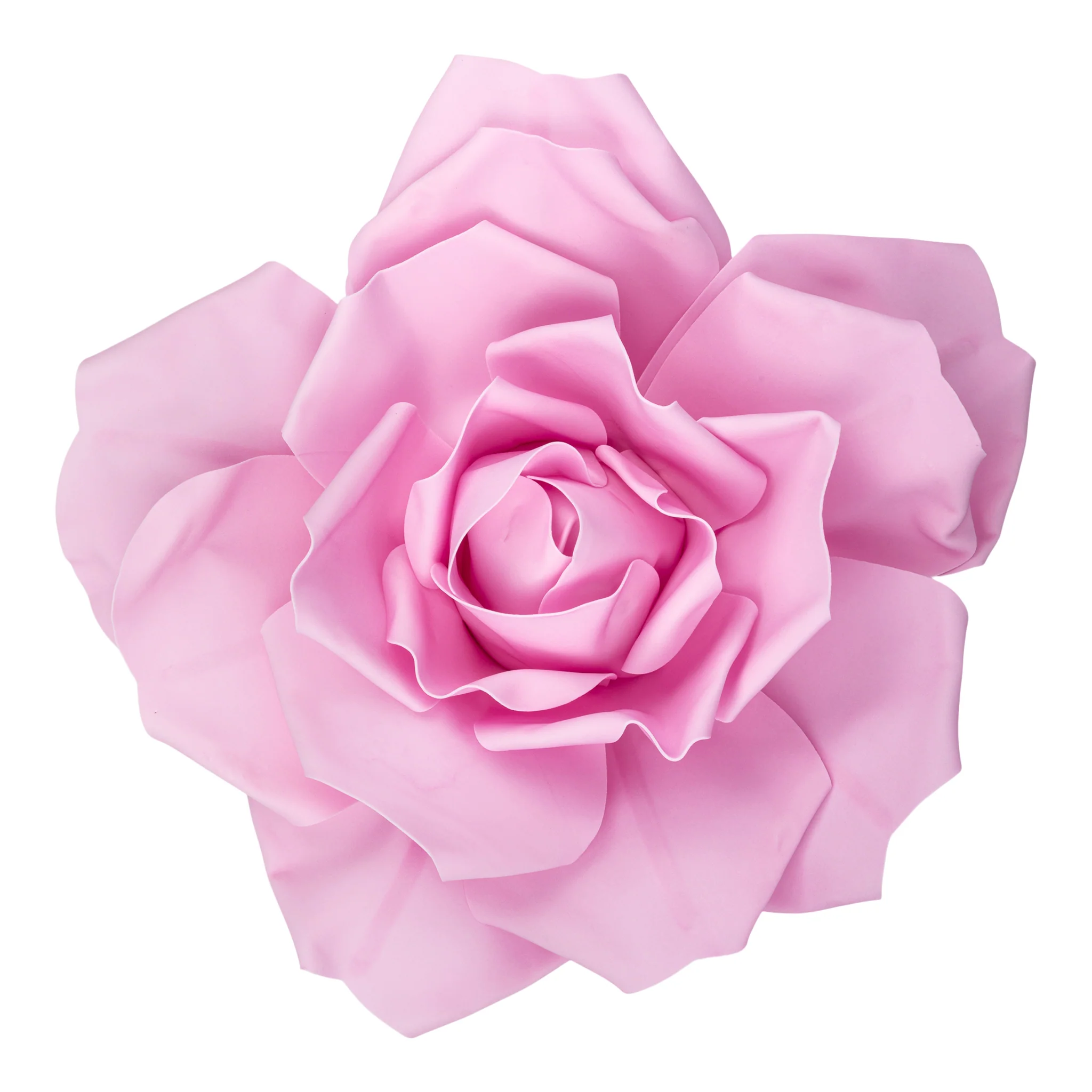 LED Lighted Large Foam Rose Wall  Decor 50 cm - Pink - Image 3