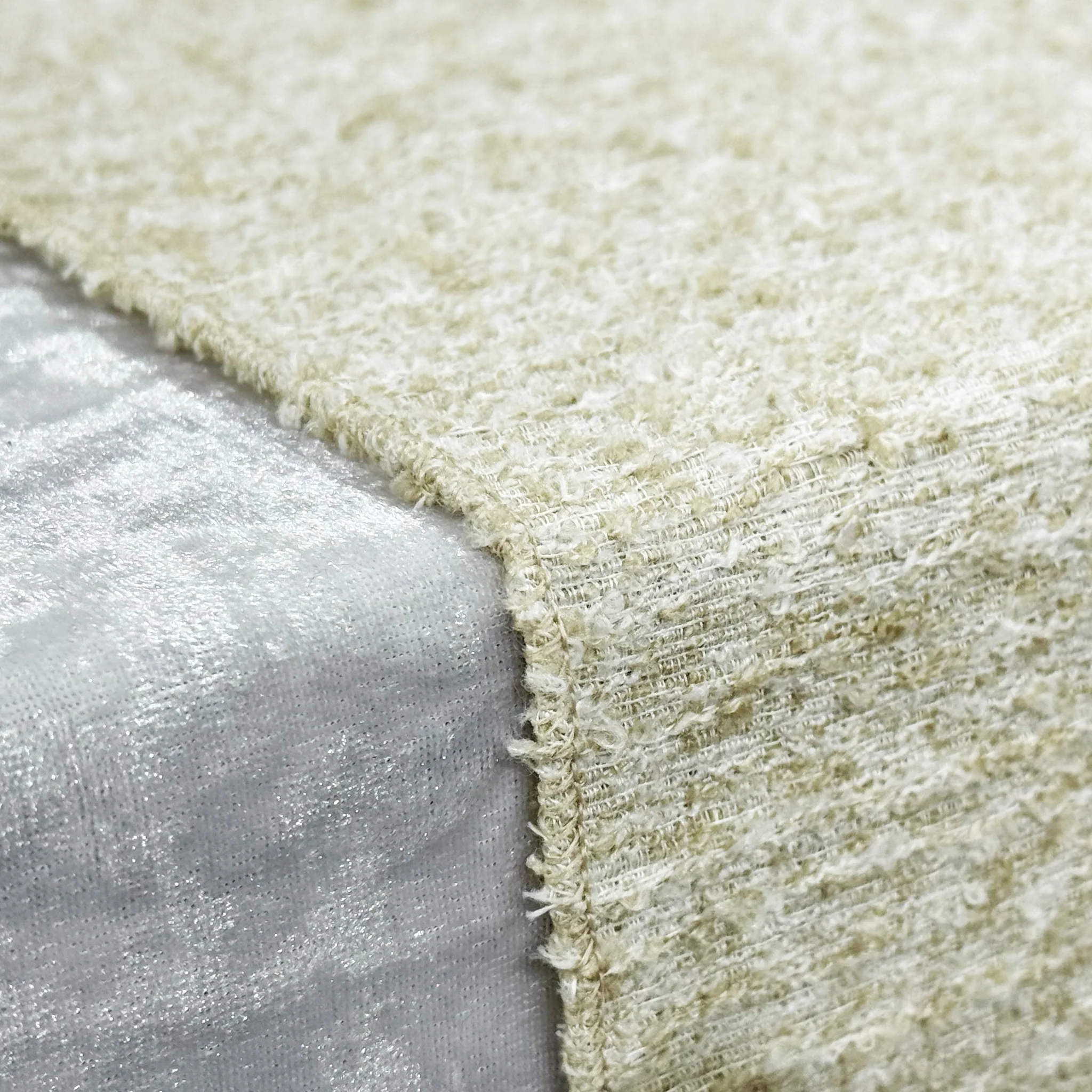 Luxury Boucle Table Runner - Beige - Image 11