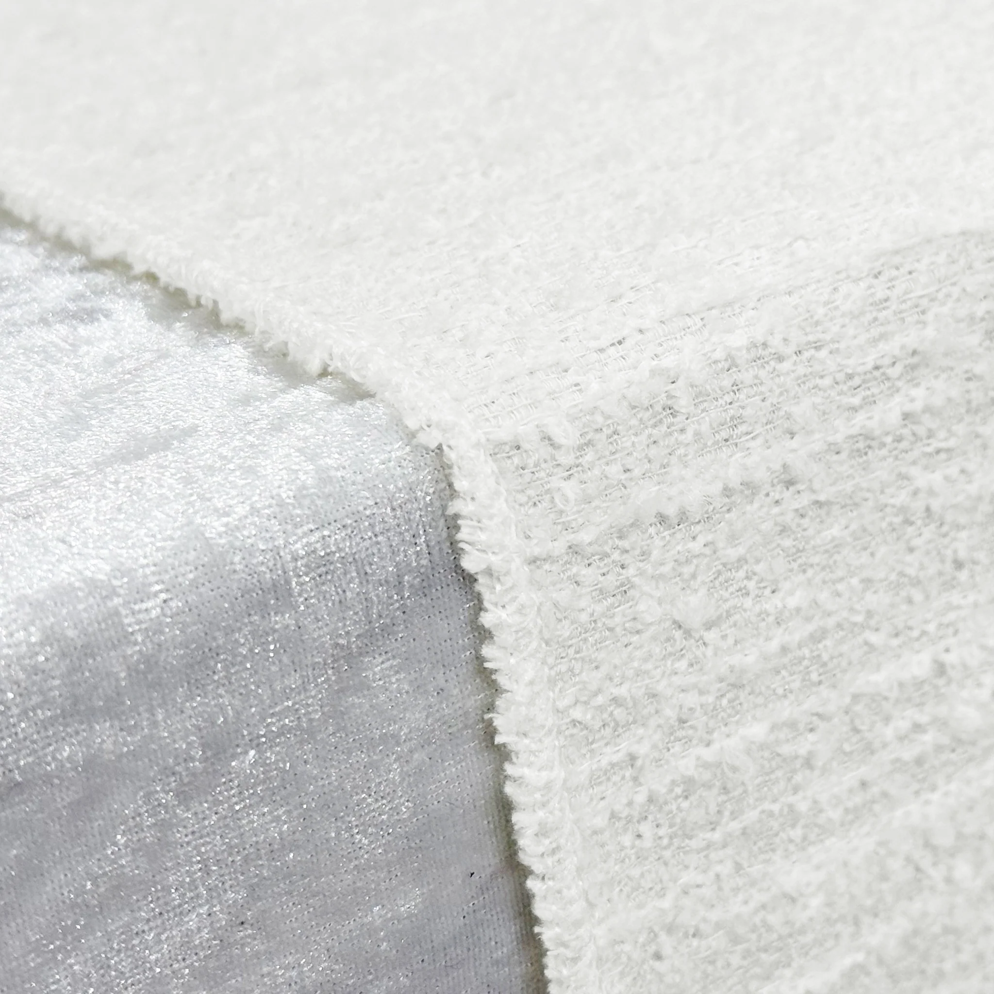Luxury Boucle Table Runner - White - Image 10