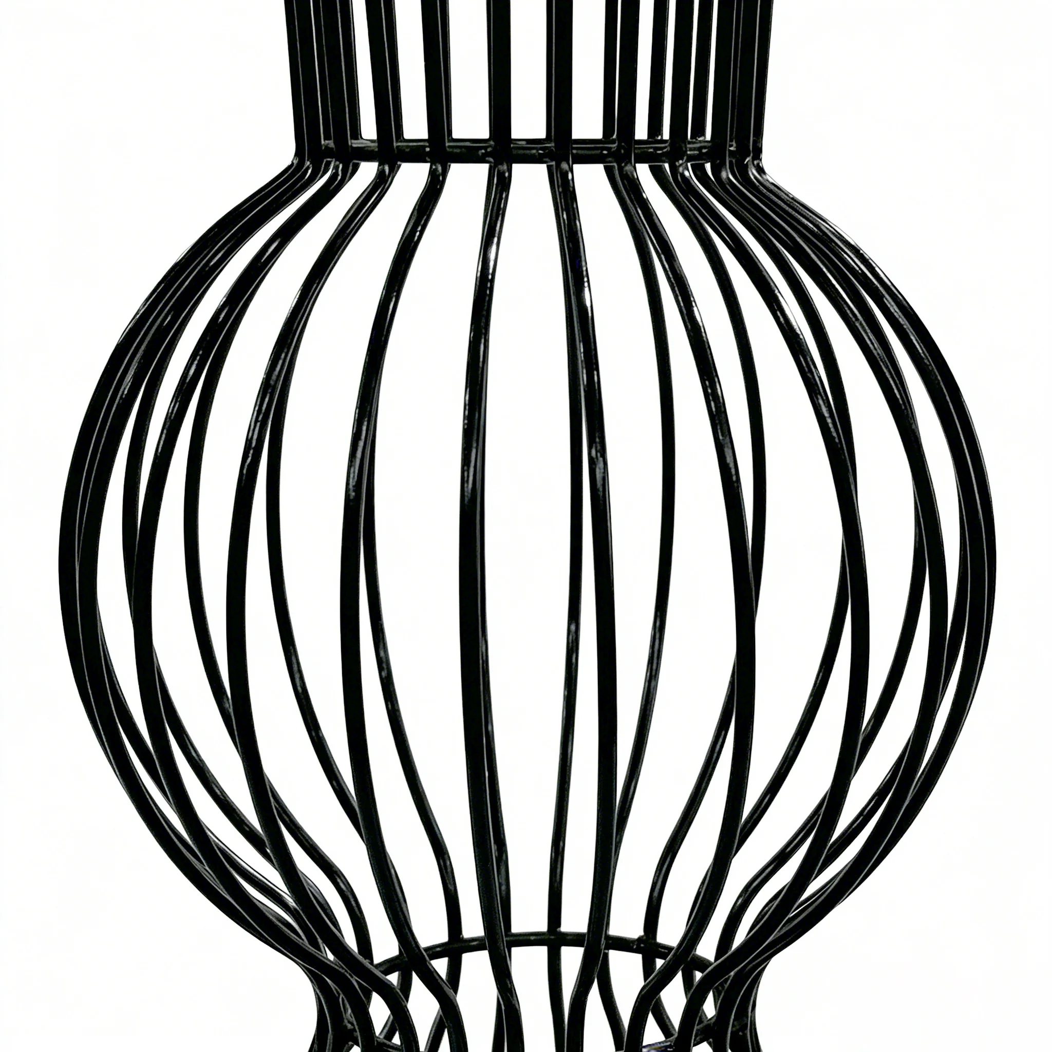 2pcs/set Metal Wire Floral Stand Centerpiece - Black - Image 6