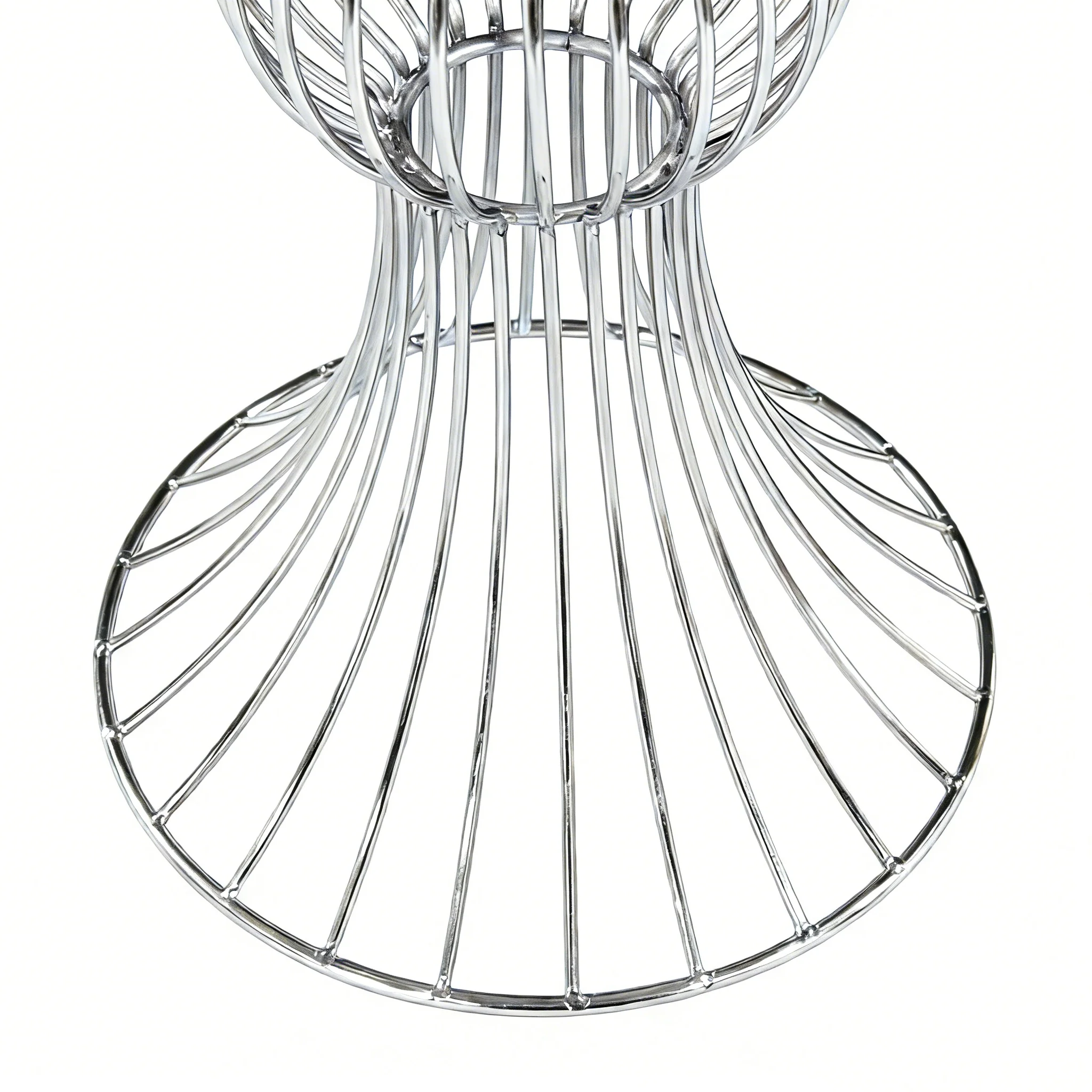 2pcs/set Metal Wire Floral Stand Centerpiece - Silver - Image 9