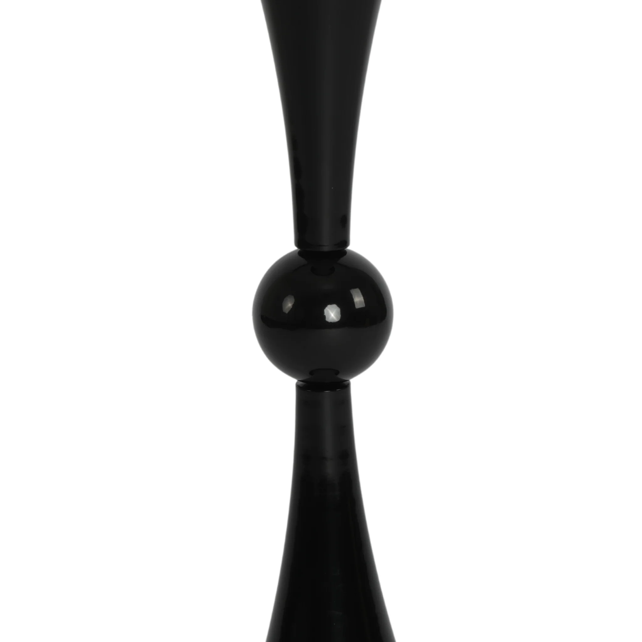 Metallic Reversible Riser Flower Centerpiece Vase 28" Tall - Black - Image 6