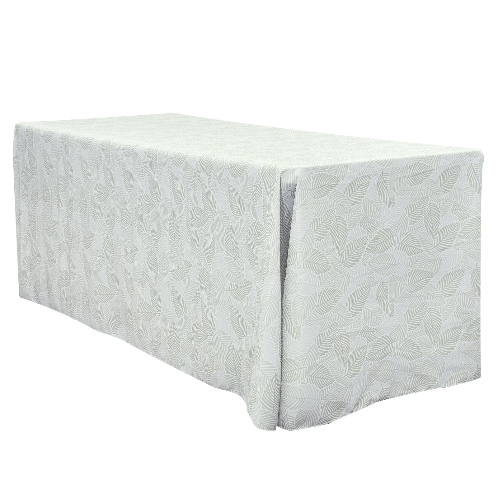 Modern Palm Leaves Rectangular 90"x132" Tablecloth