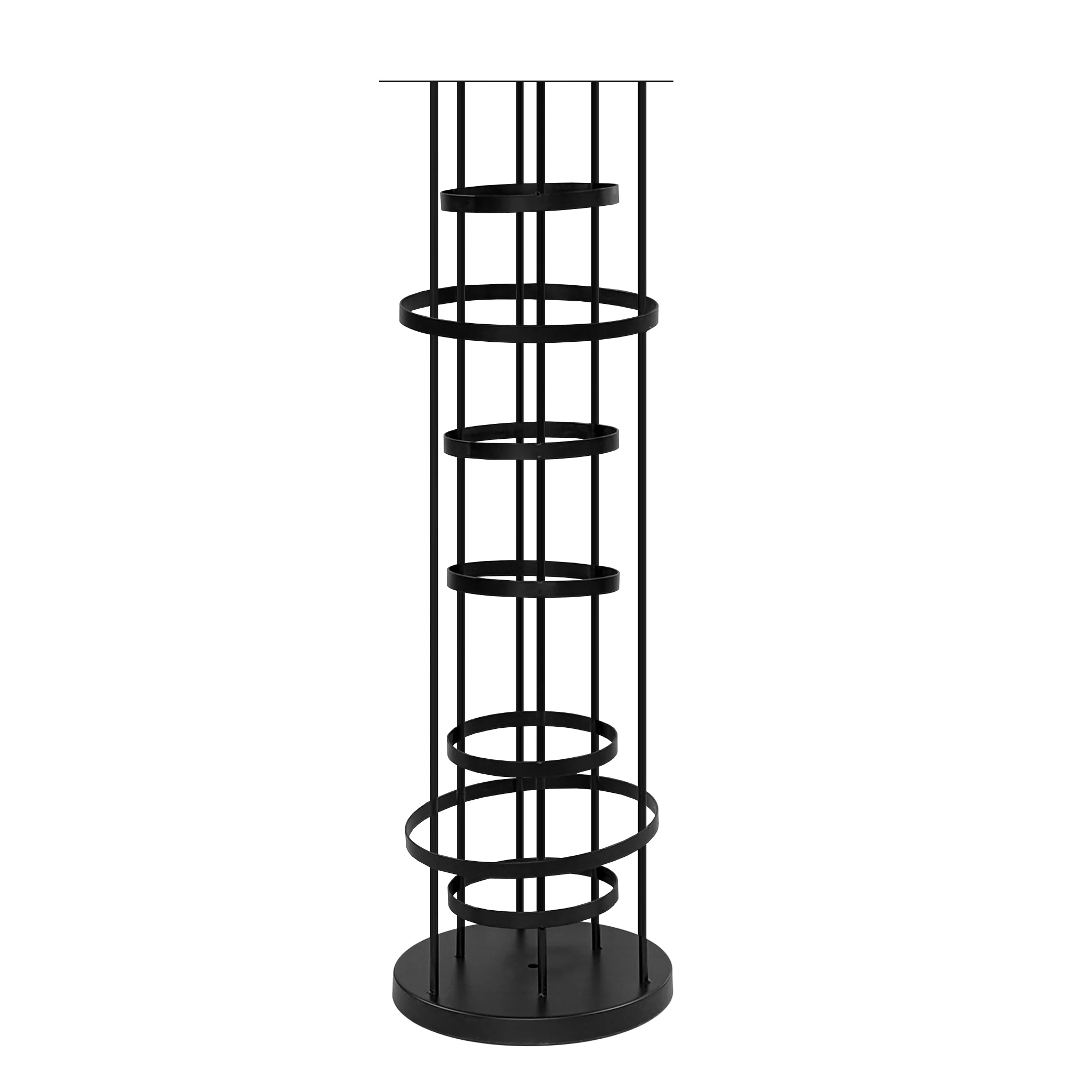 2pcs/set Modern Black Spiral Table Centerpiece - Image 3