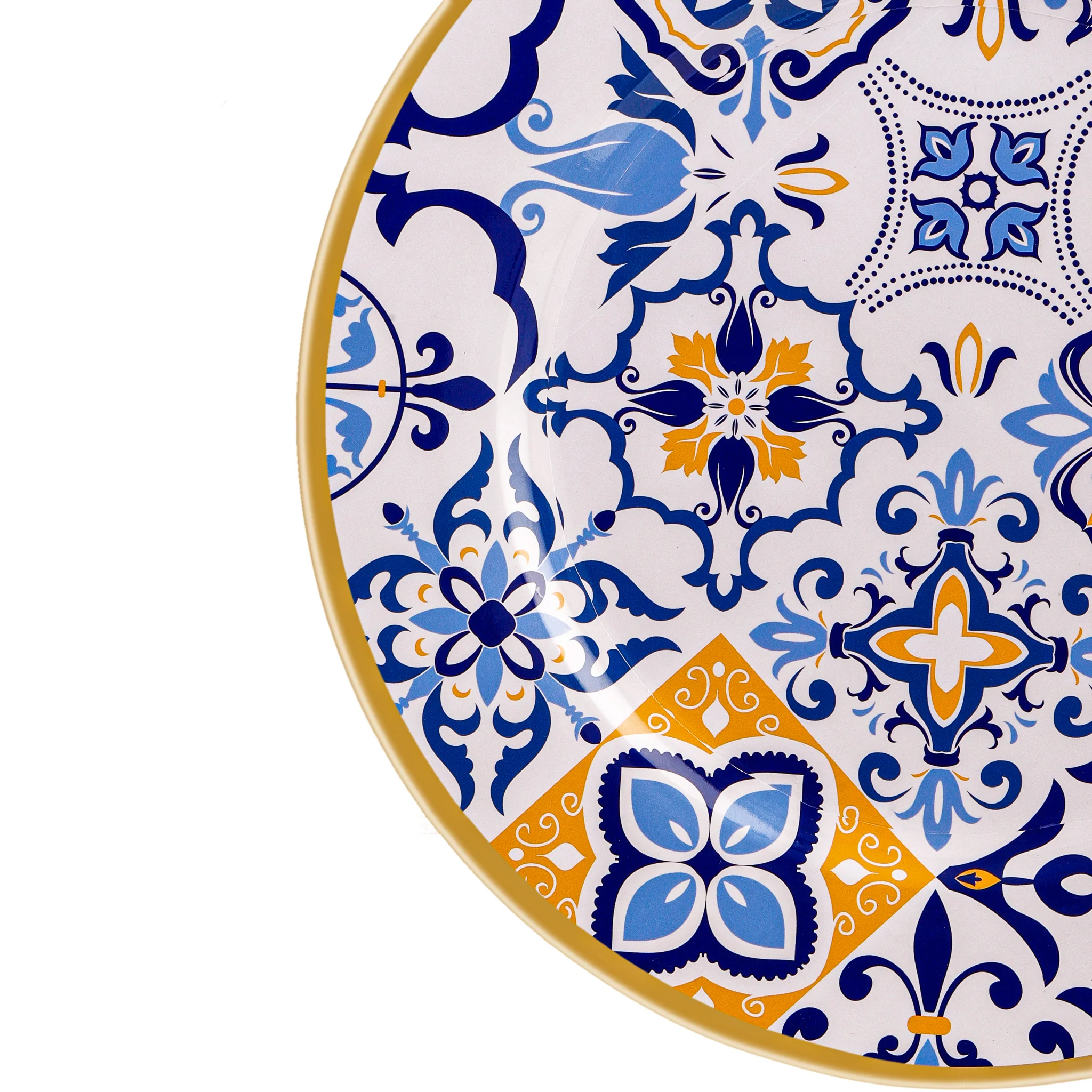 Morocco Mediterranean Acrylic Charger Plate - Image 4