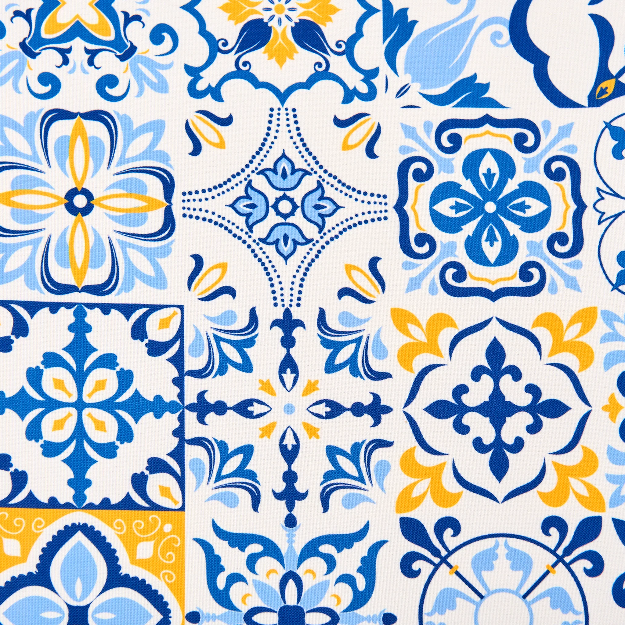 Morocco Mediterranean Rectangular 90"x132" Tablecloth - Image 4