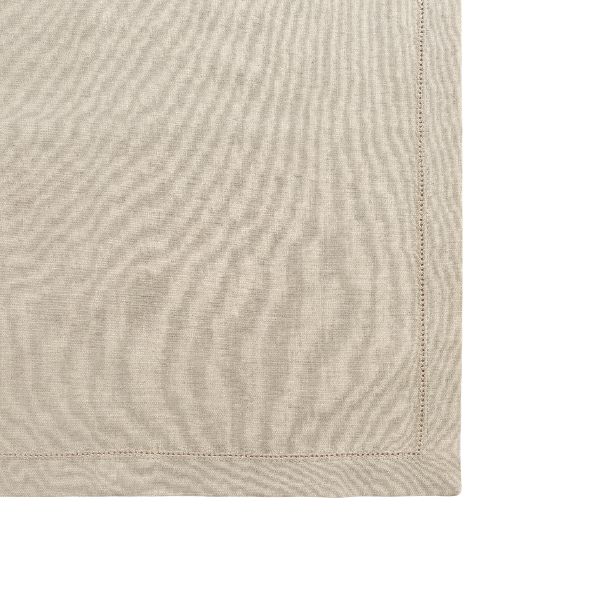 Natural Hemstitch Linen Napkins 20"x20" (Set of 4) - Image 5