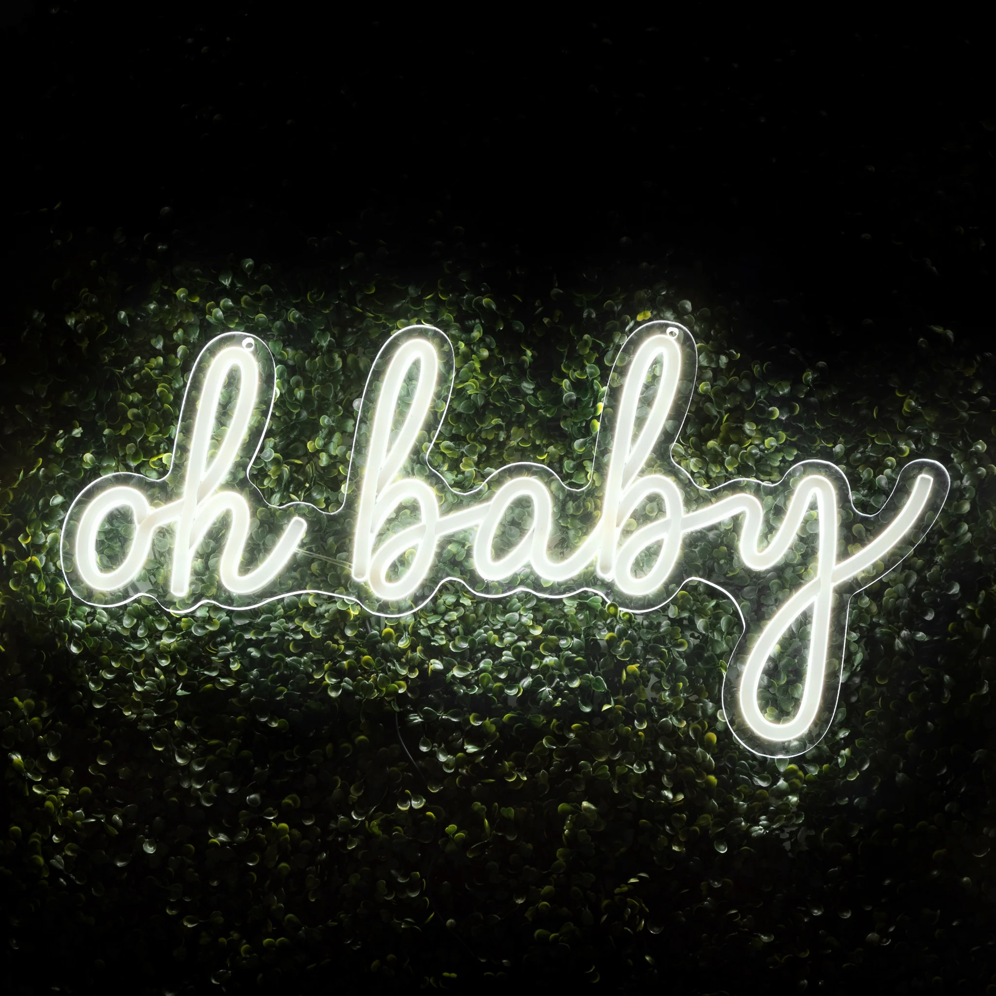 Oh Baby Neon Sign 57cm x 27cm
