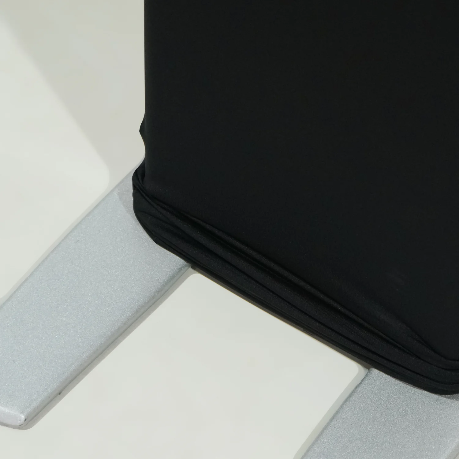 Open Center Spandex Arch Cover - Black - Image 2