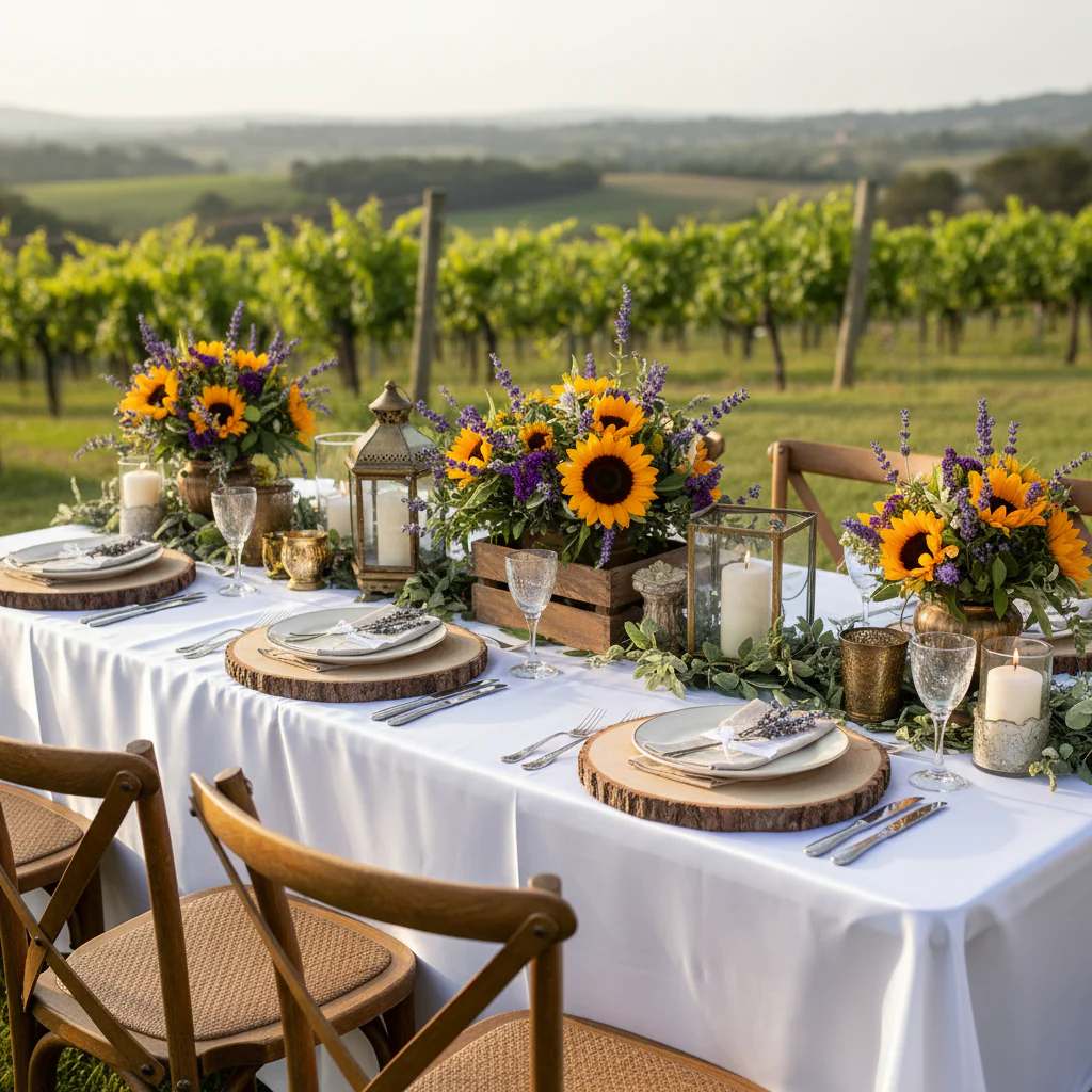 Premium Satin (Wrinkle-Resistant) King 108"x156" Rectangular Tablecloth - White - Image 2