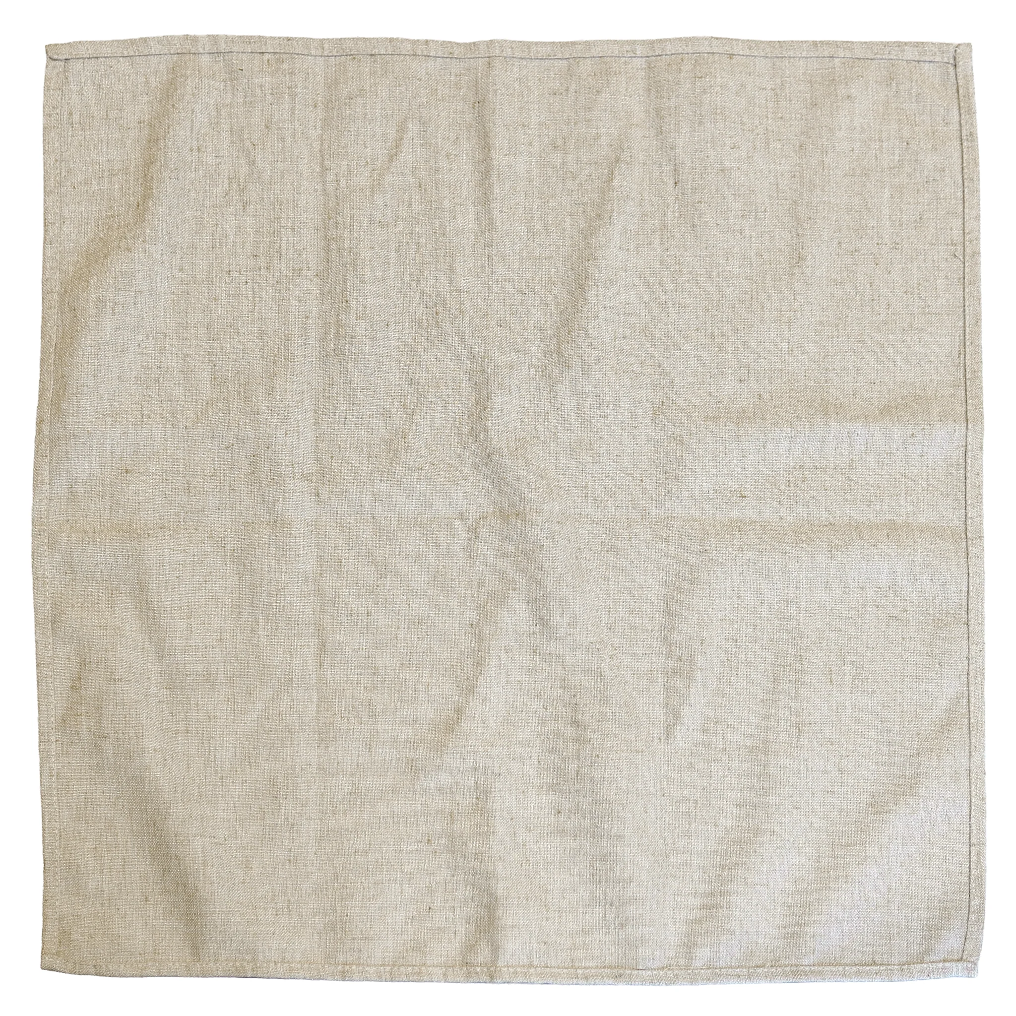 5 pcs/pk Premium Linen-Look Panama Weave 20"x20" Napkin - Ivory - Image 7