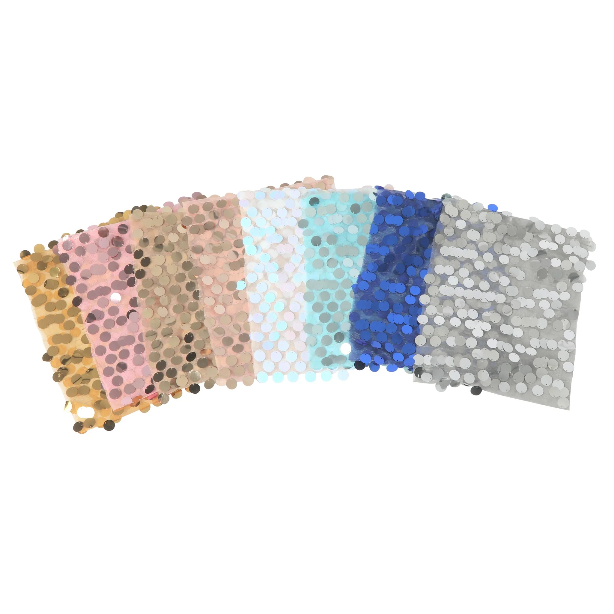 5 pcs/pk Payette Sequin Chair Bands - Royal Blue - Image 6