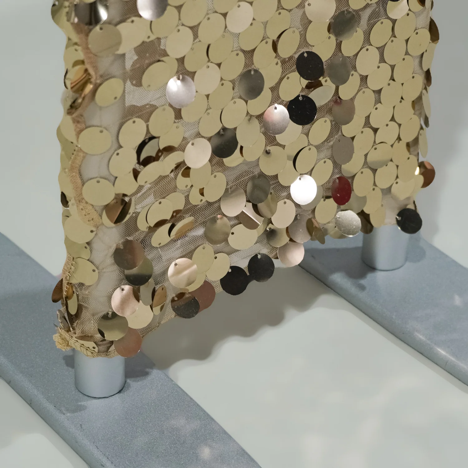 Payette Sequin Open Center Arch Cover - Champagne - Image 2