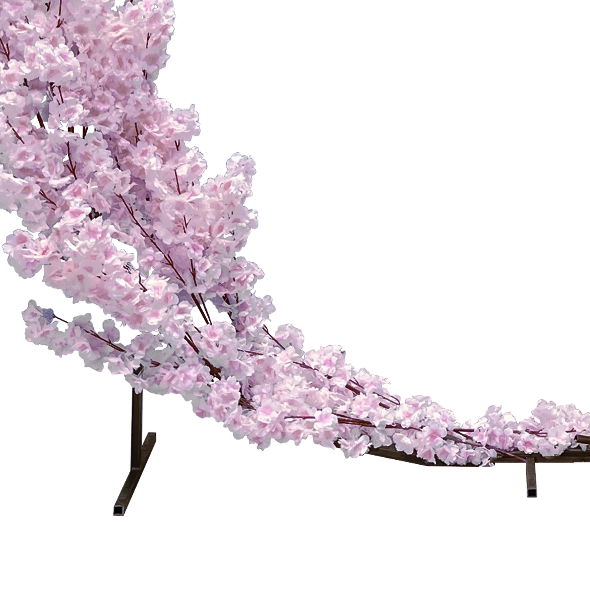 Cherry Blossom Crescent Arch Backdrop - Pink - Image 9