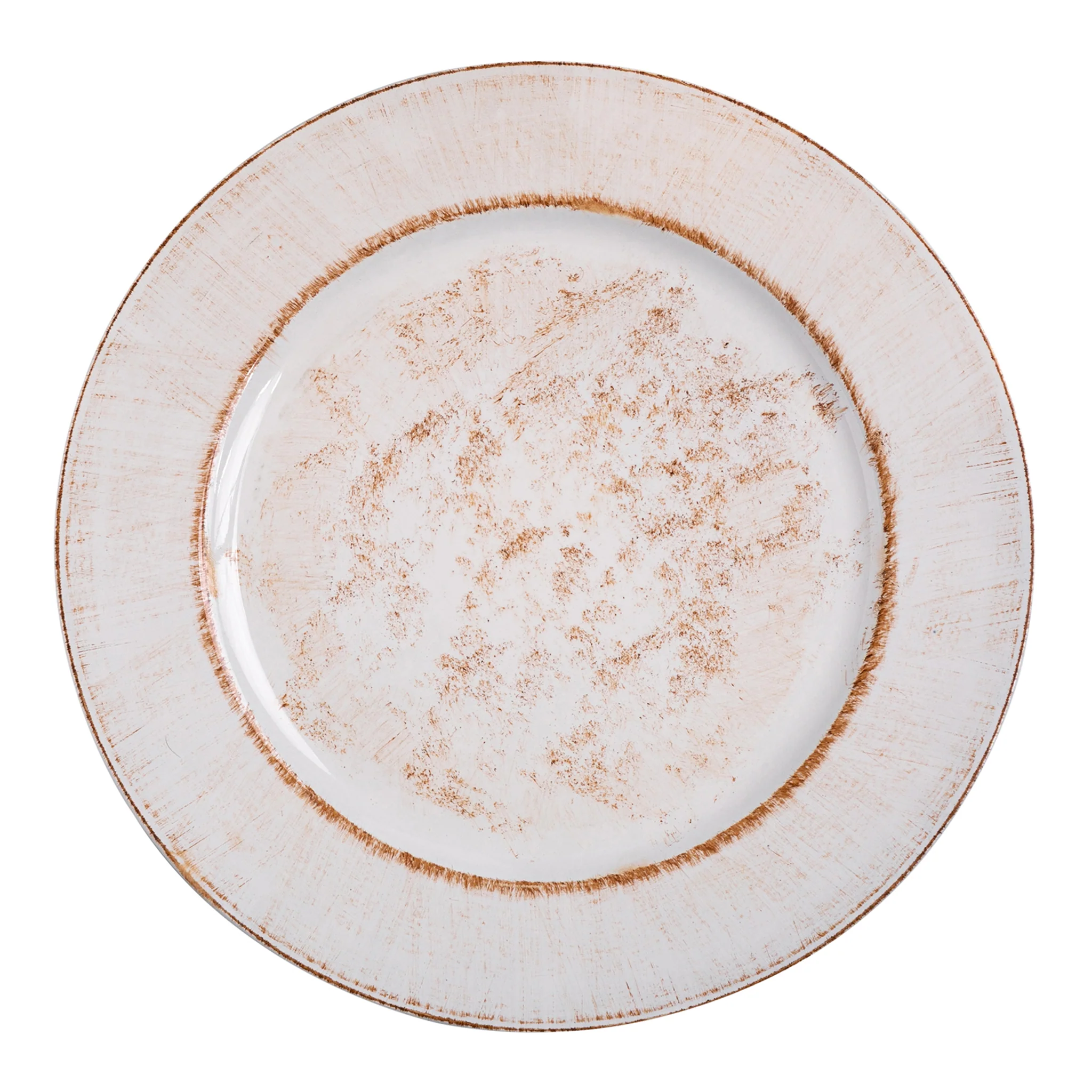 Plain Round 13" Charger Plates - Rustic - Image 3