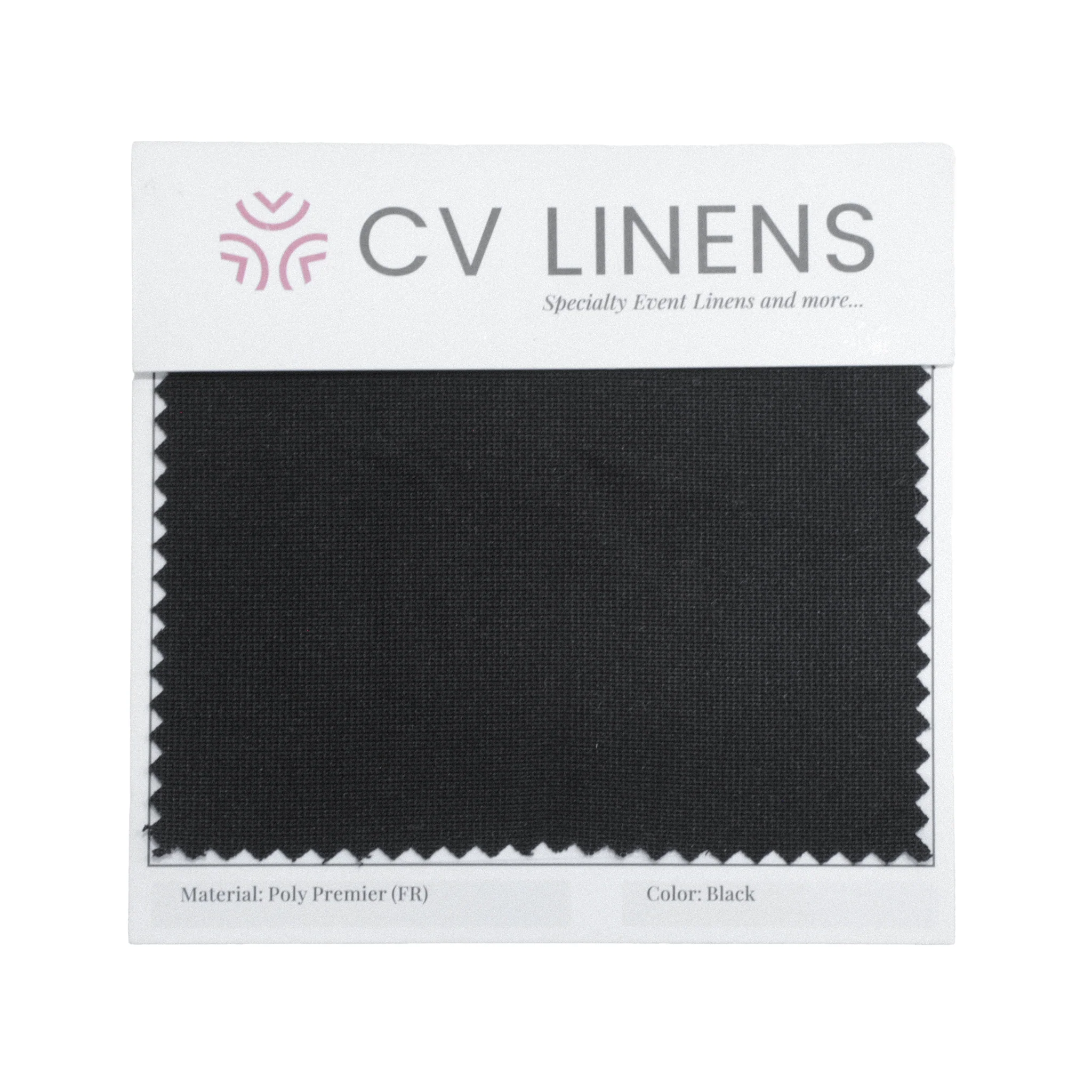 Black Poly Premier Swatch Card