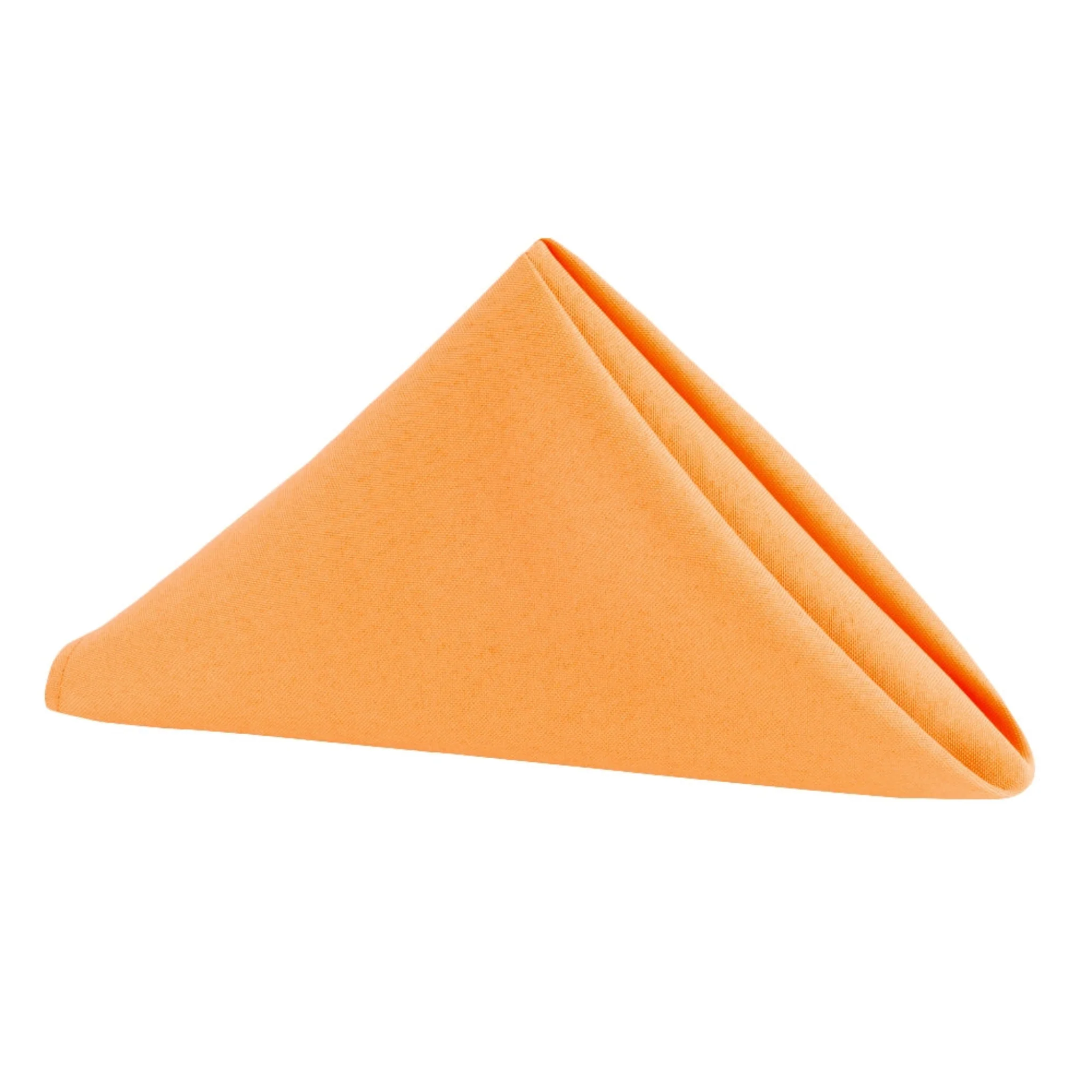 Premium Polyester Napkin 19"x19" - Orange