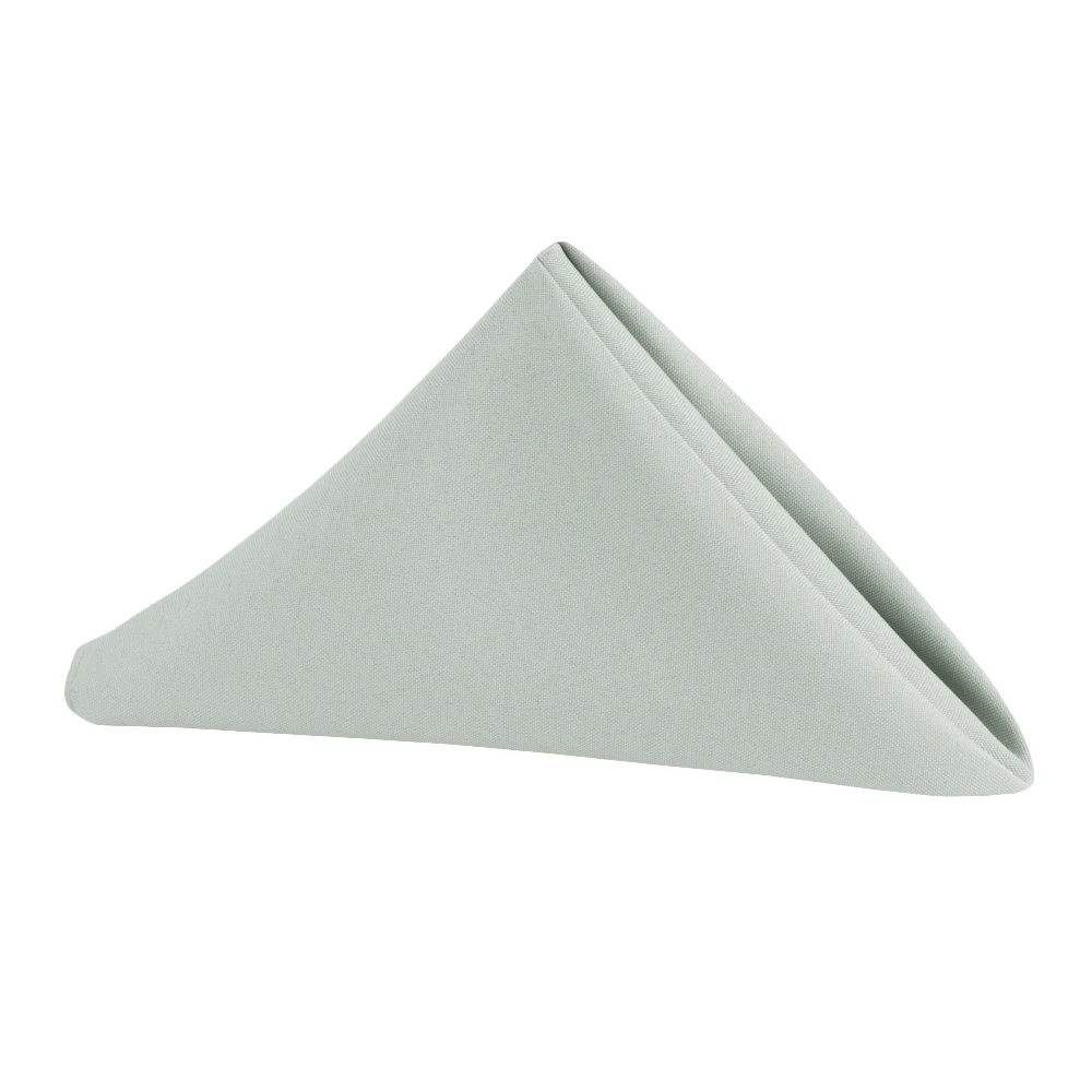 Premium Polyester Napkin 20"x20" - Gray/Silver