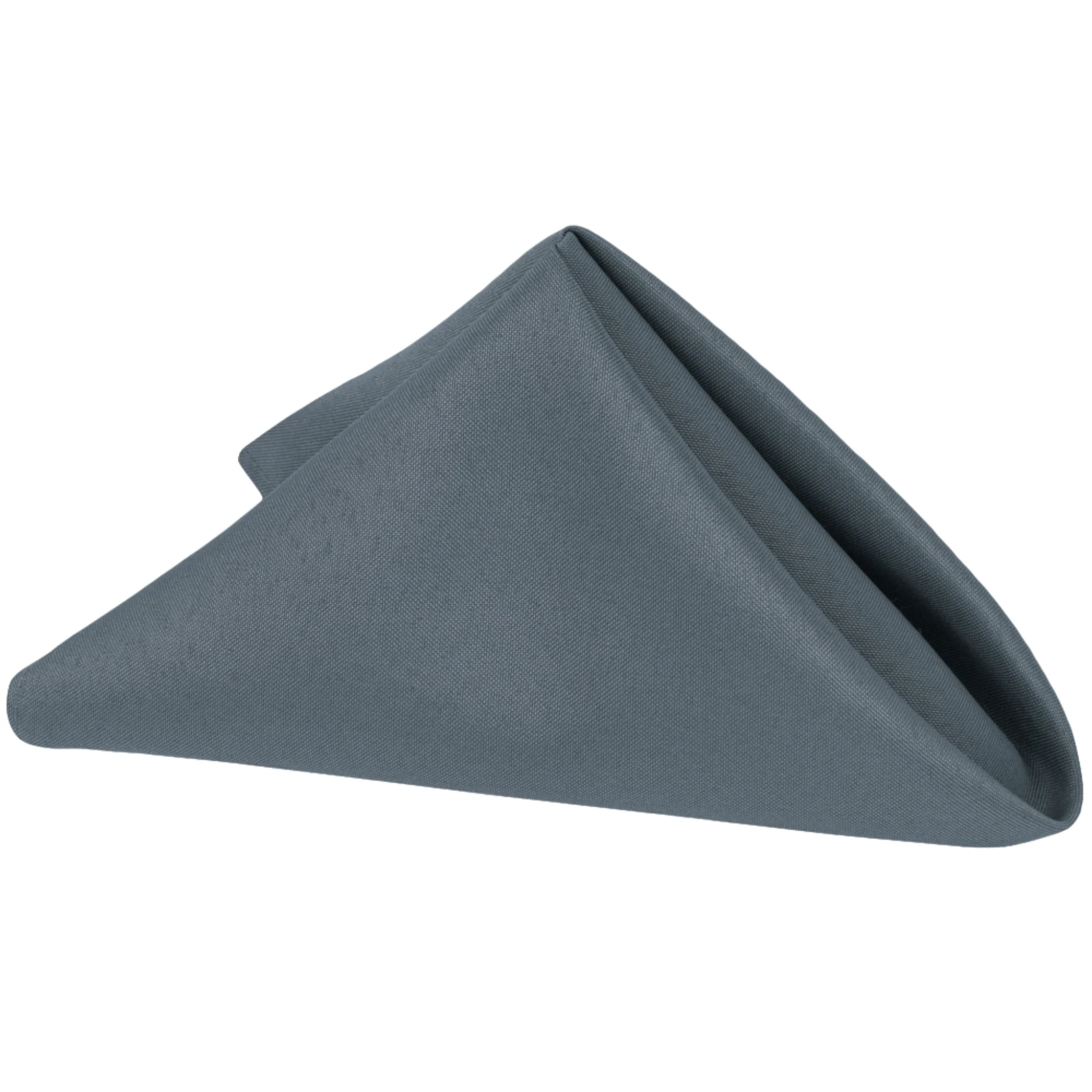 Premium Polyester Napkin 20"x20" - Pewter