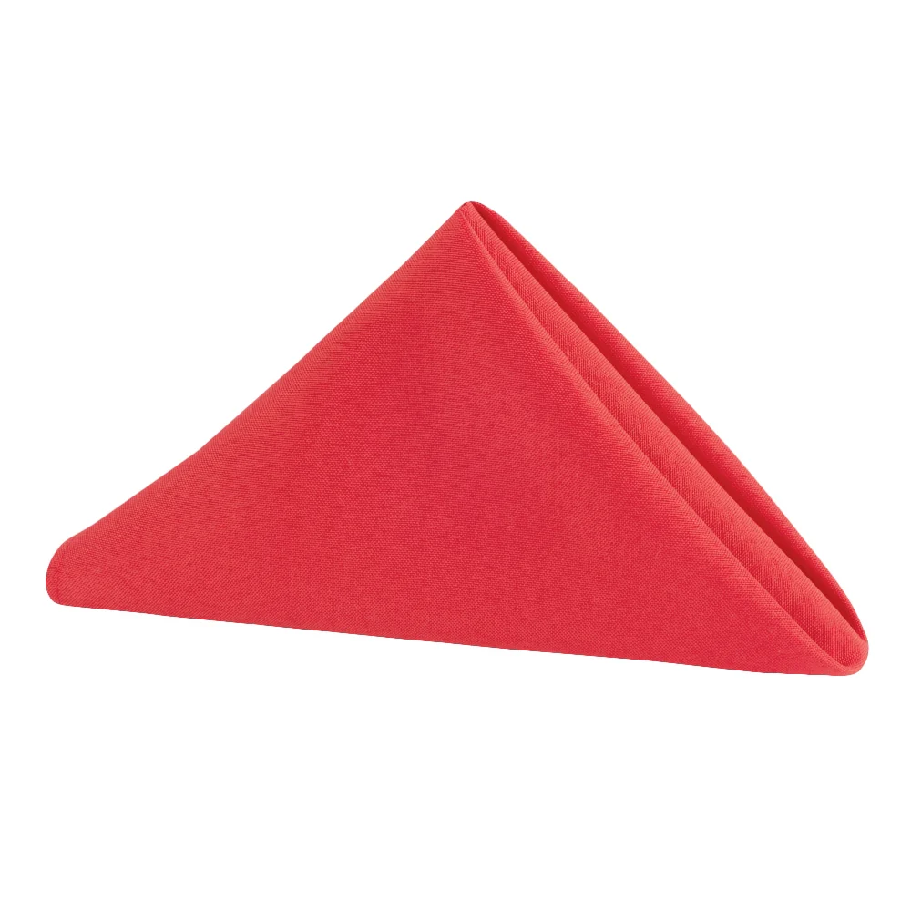 Premium Polyester Napkin 20"x20" - Red