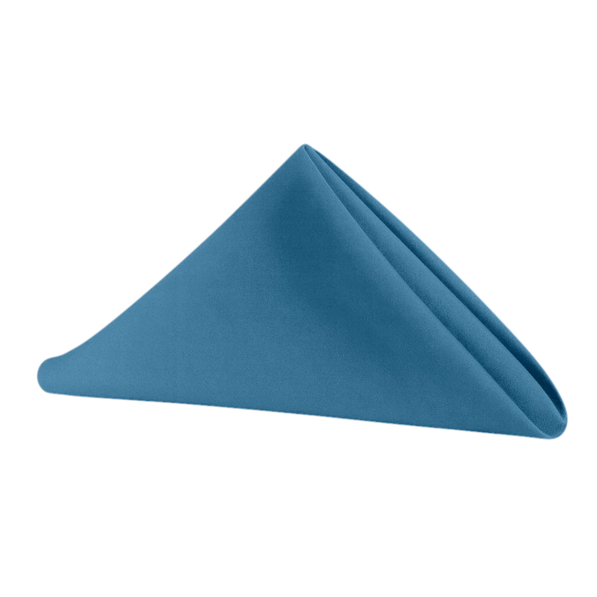 Premium Polyester Napkin 20"x20" - Steele Blue
