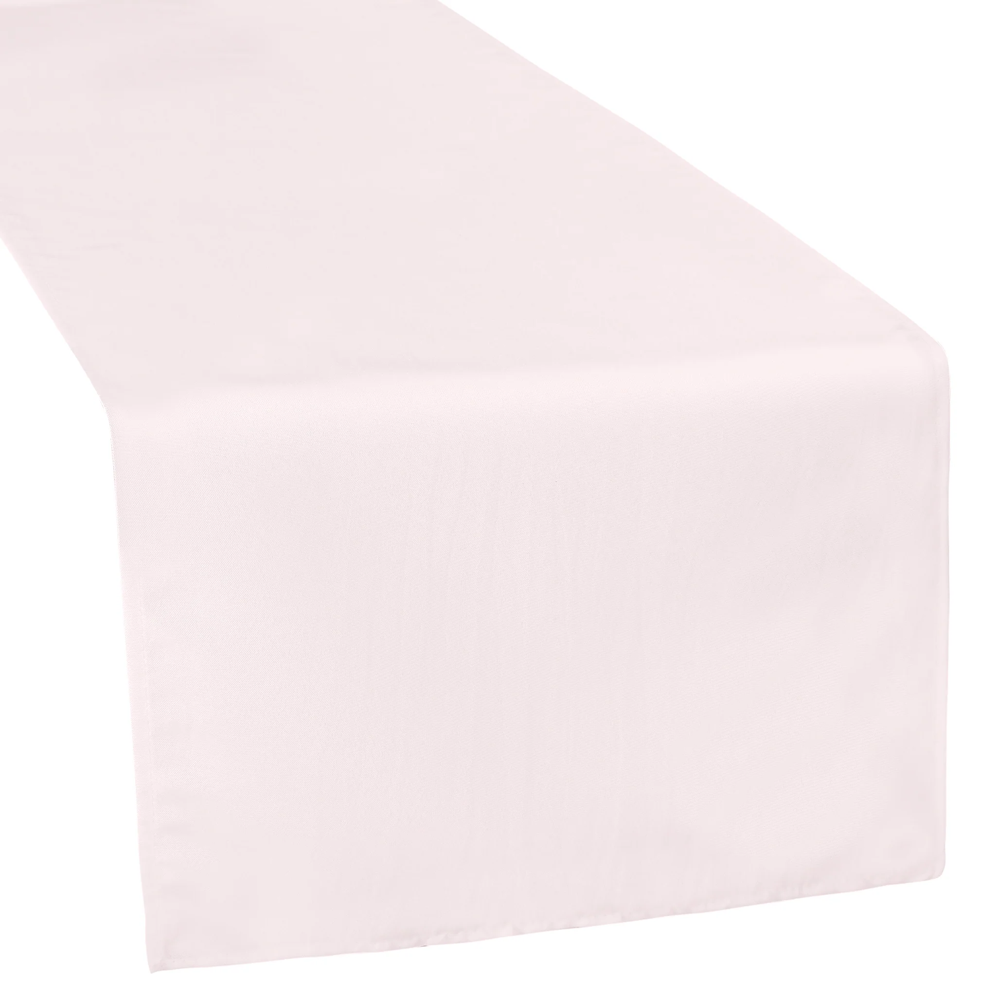 Polyester Table Runner - Pastel Pink