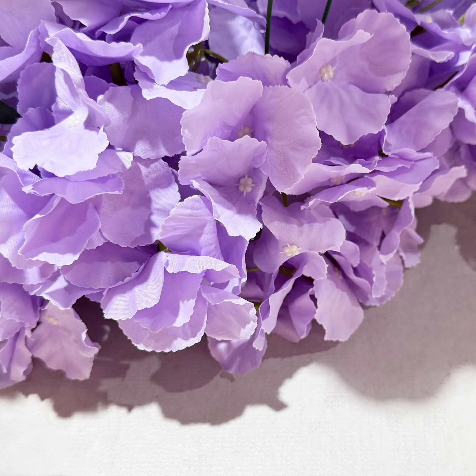 2 pcs/pk Premade Flower Backdrop Arch/Table Runner Decor - Lavender - Image 8