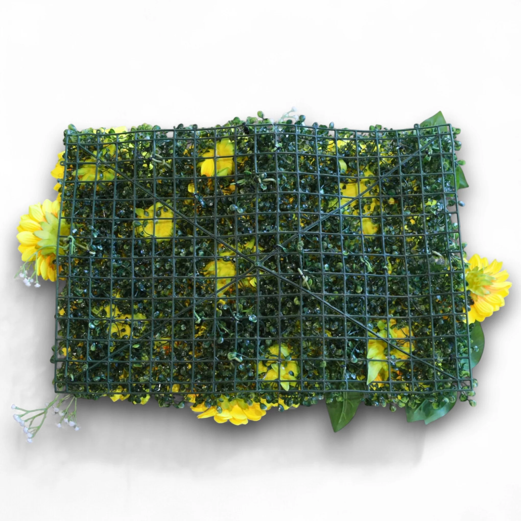 6 pcs/pk Premium Artificial Sunflower Wall Backdrop Panel 60cm x 40cm - Image 6