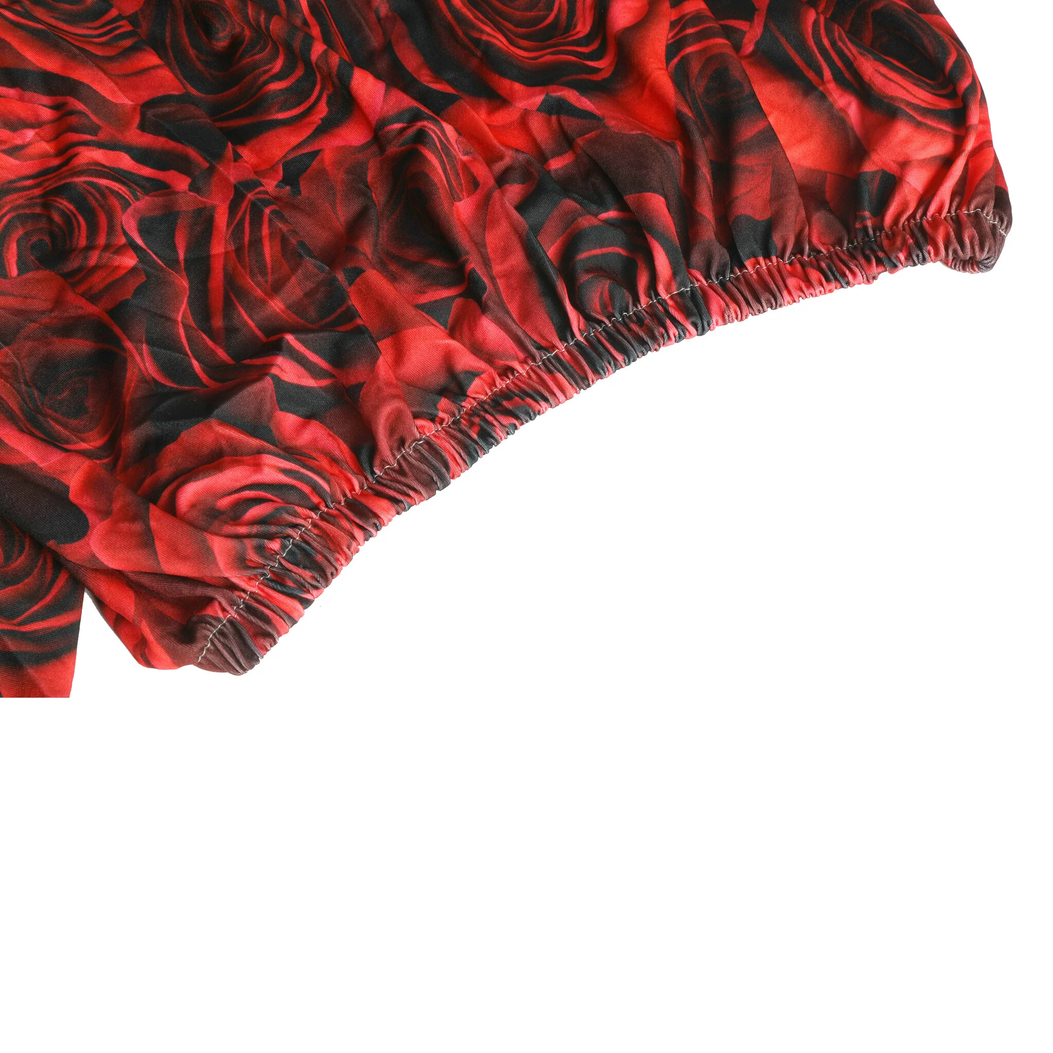 Spandex Covers for Trio Arch Frame Backdrop 3pc/set - Red Roses - Image 6