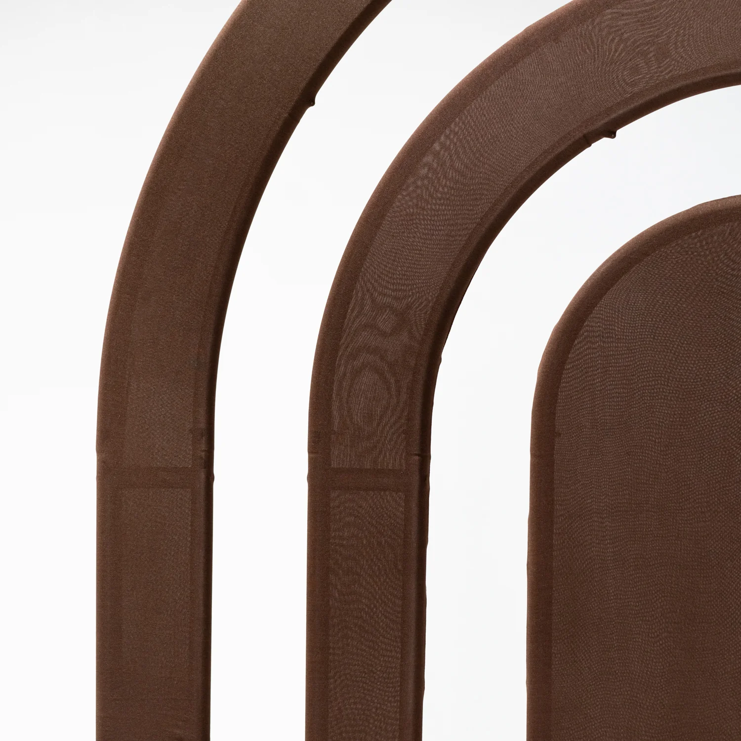 Spandex Cover for Rainbow Multi-Tier Arch (3 pc/set) - Chocolate Brown - Image 2