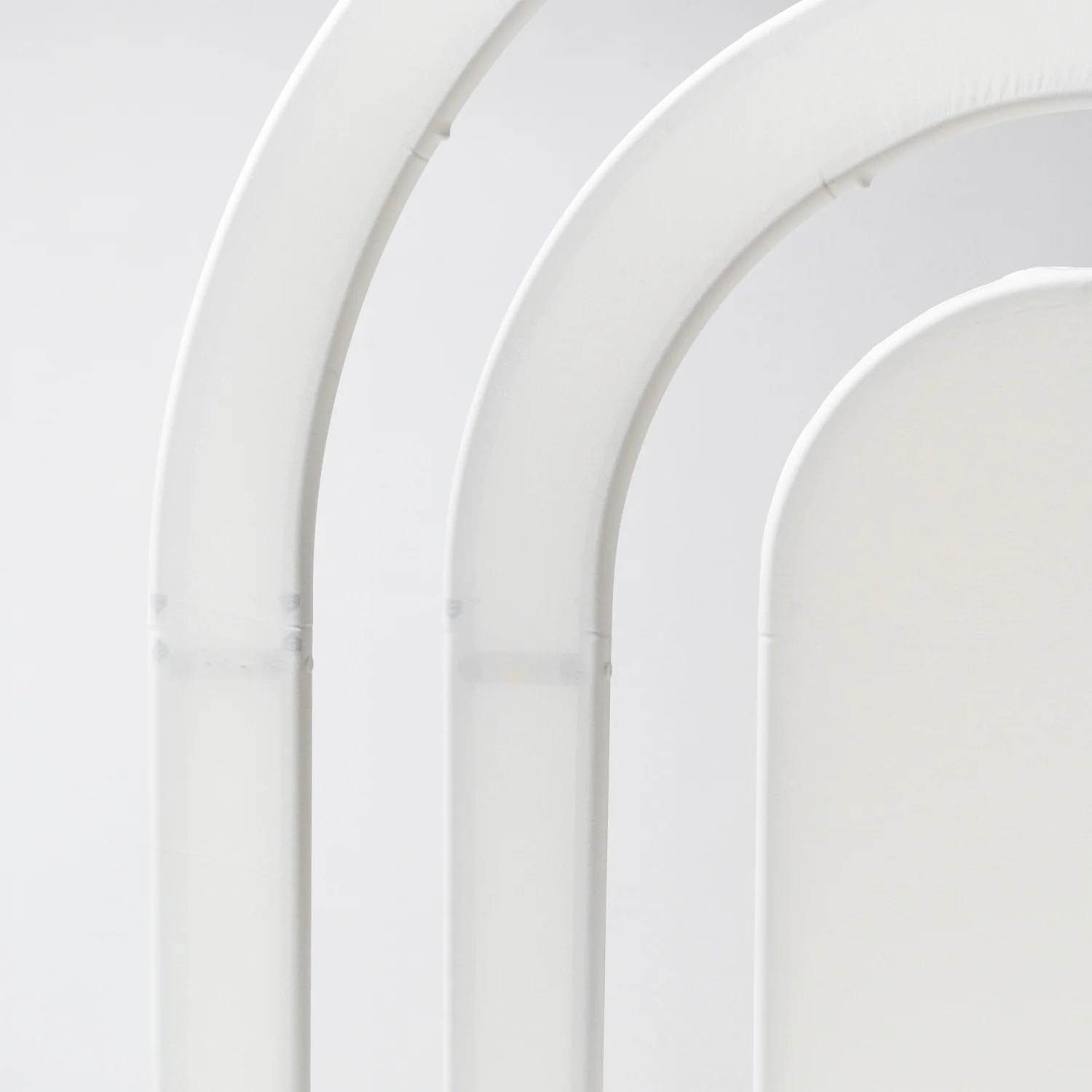 Spandex Cover for Rainbow Multi-Tier Arch (3 pc/set) - Ivory - Image 2