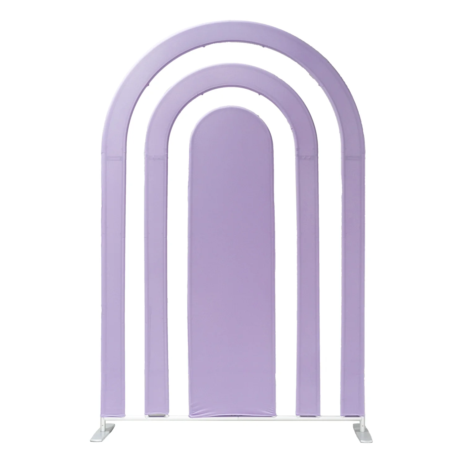 Spandex Cover for Rainbow Multi-Tier Arch (3 pc/set) - Lavender