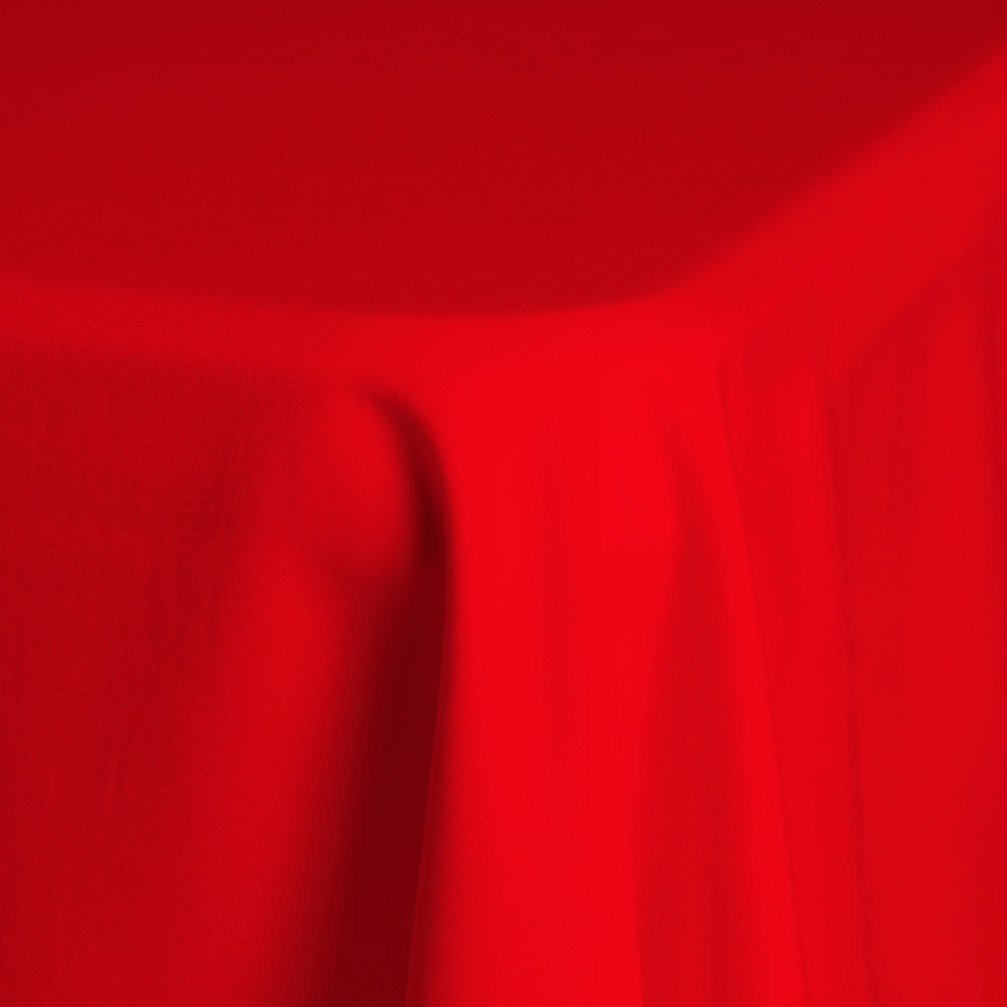 Scuba 90"x132" Rectangular Oblong Tablecloth - Red - Image 2